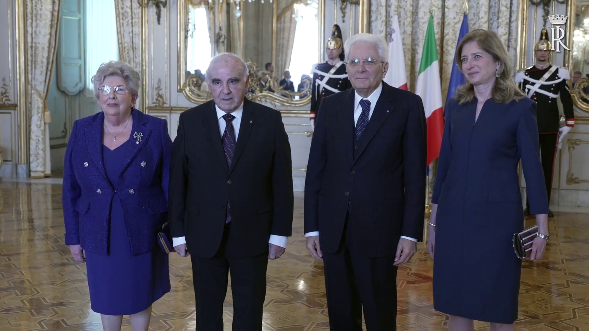 Mattarella incontra al Quirinale il presidente maltese Vella