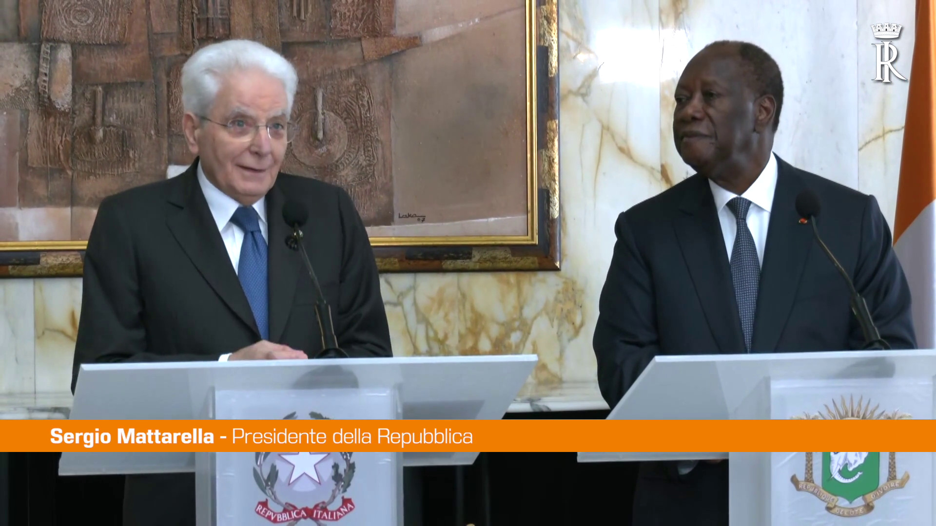 Costa d'Avorio, Mattarella 