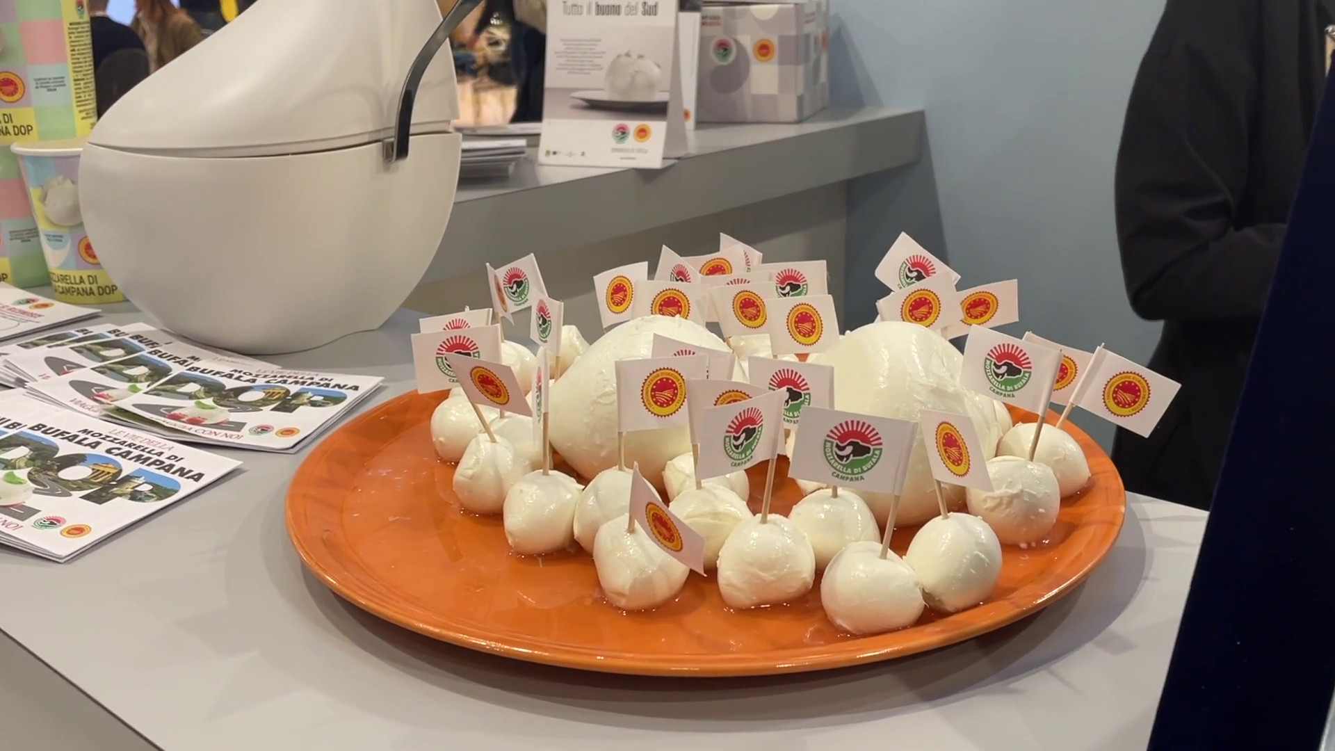 La Mozzarella di Bufala Dop racconta il Made in Italy a Tuttofood
