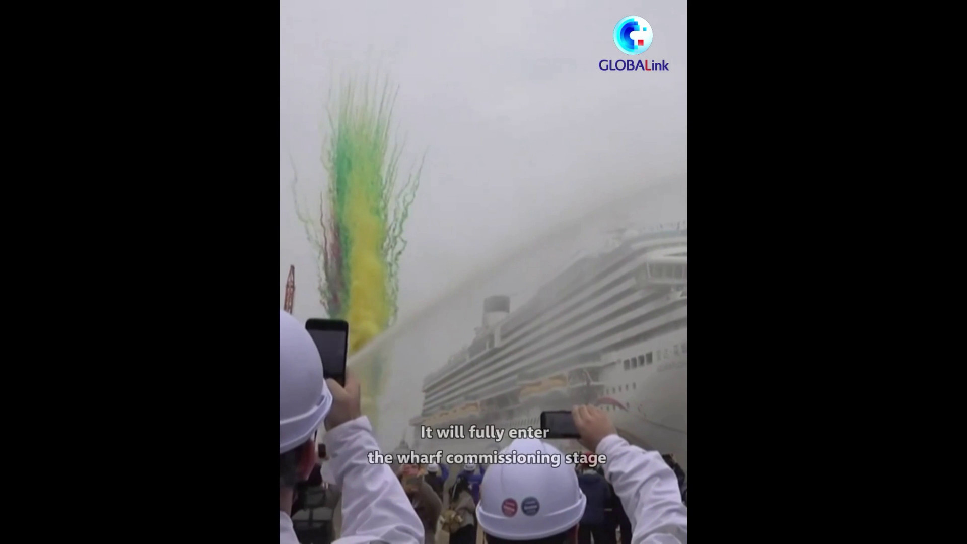 Cina, a Shanghai varata la seconda grande nave da crociera costruita nel Paese