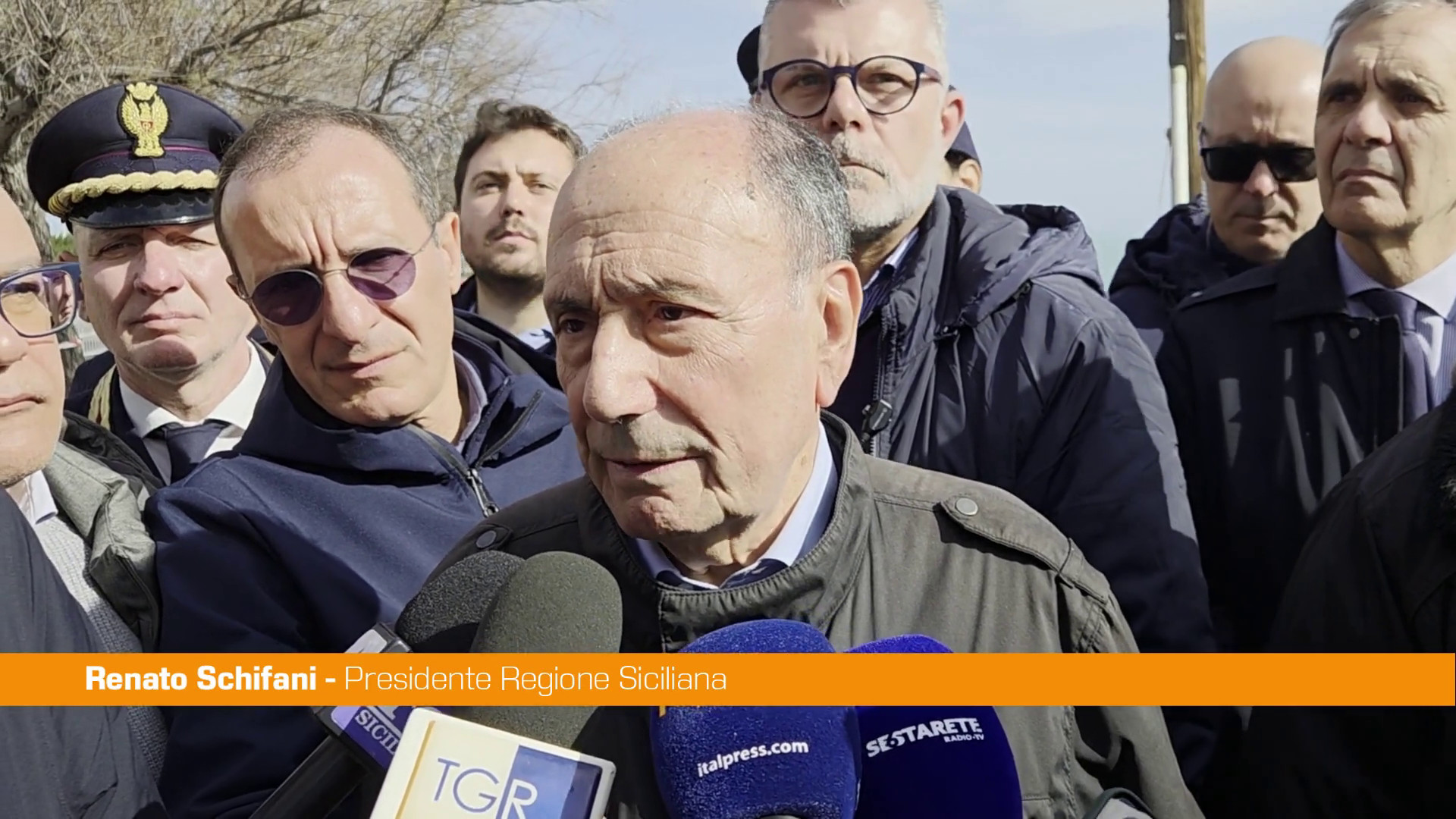 Maltempo, Schifani a Catania 