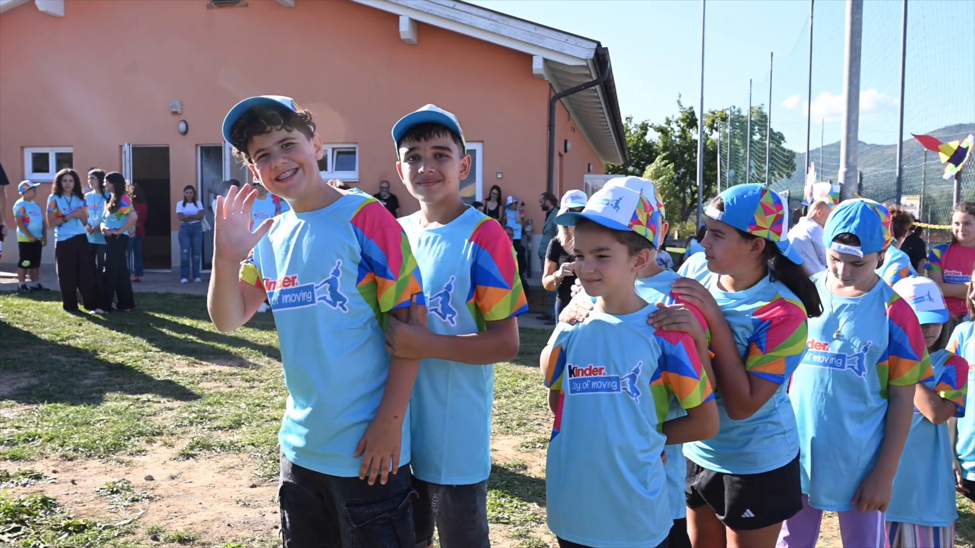 Ferrero e Save the Children, al Punto Luce dell'Aquila un nuovo gioco motorio