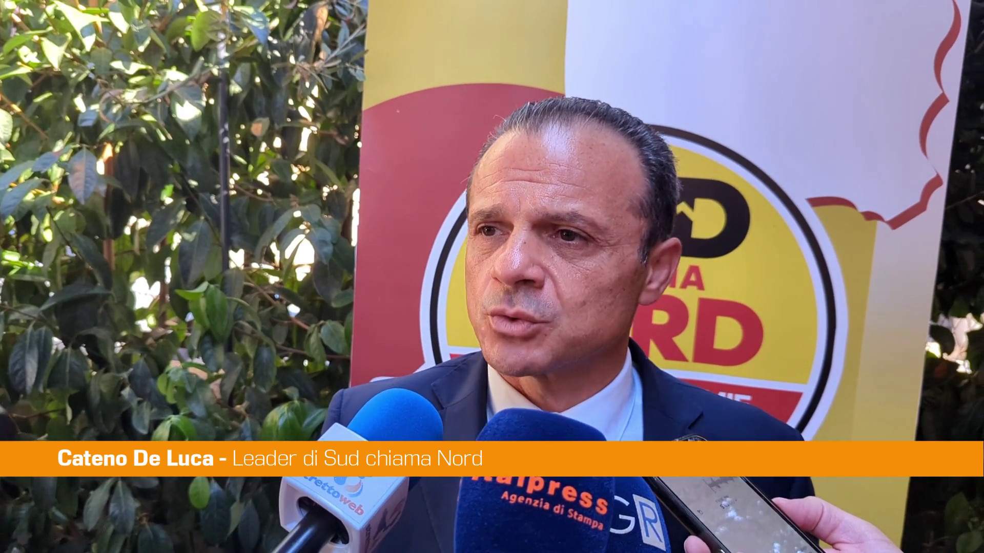 Elezioni in Calabria, De Luca 