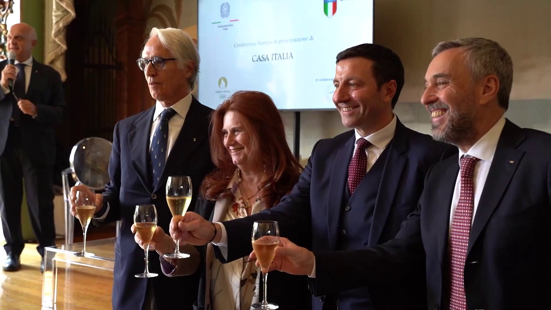 Casa Italia Di Parigi 2024 A Pr Catelan Omaggio A De Coubertin   PzRm