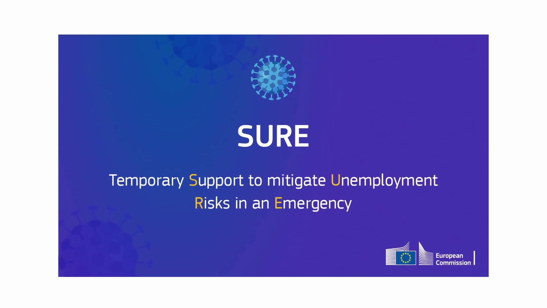 Ue, da SURE assistenza a 31,5 mln di lavoratori