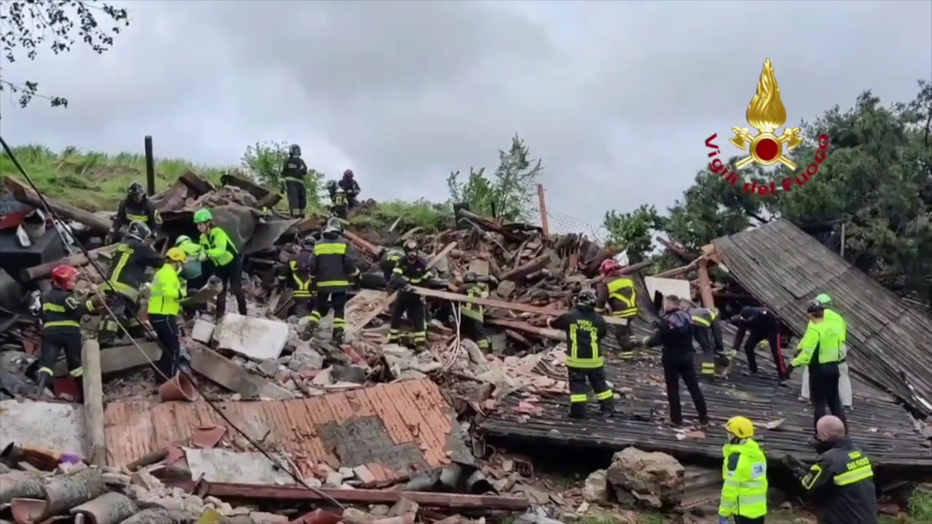 Maltempo E.Romagna, recuperato cadavere tra le macerie a Fontanelice
