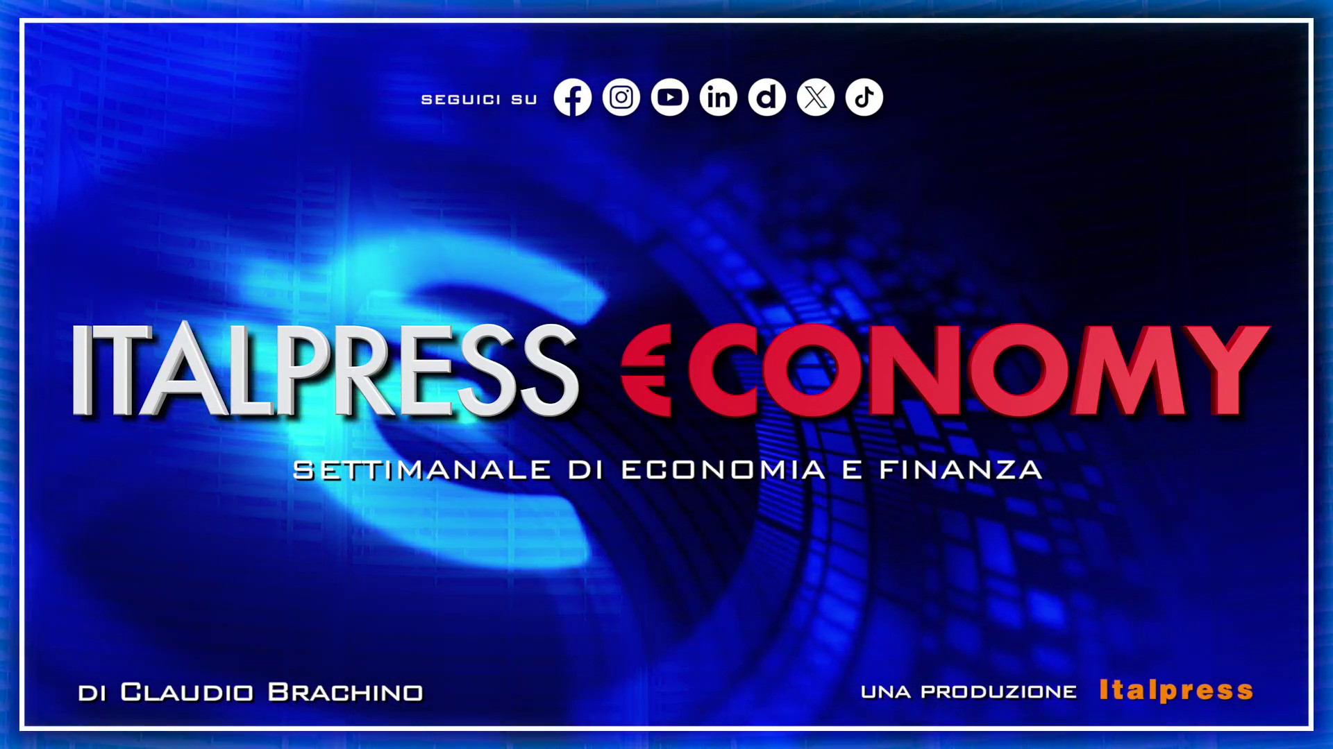 Italpress €conomy - Puntata del 26 giugno 2026