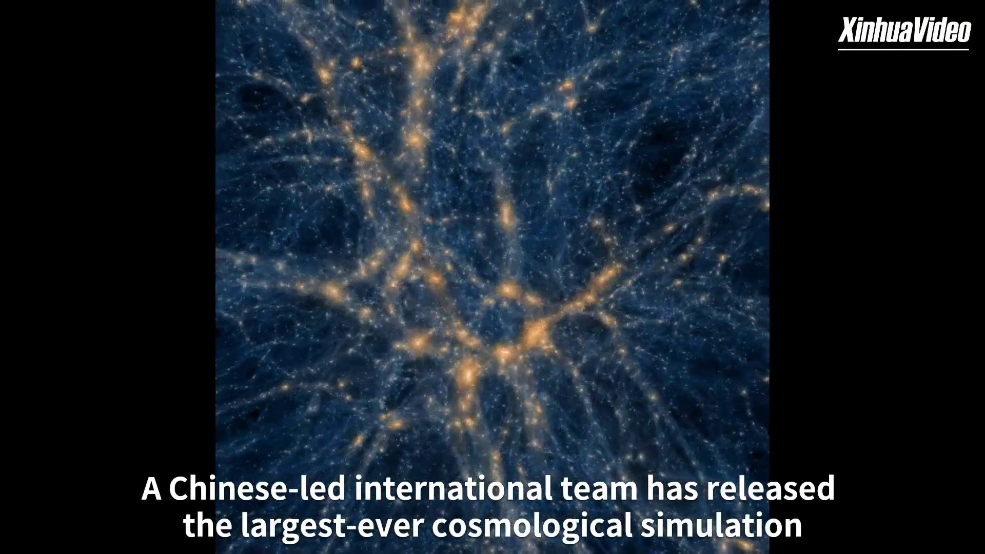 Team con scienziati cinesi crea più grande simulazione dell'universo di sempre