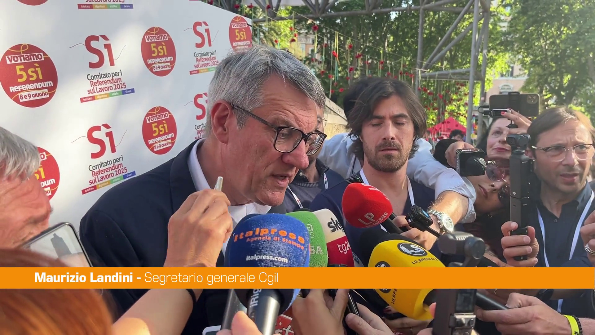Referendum, Landini 