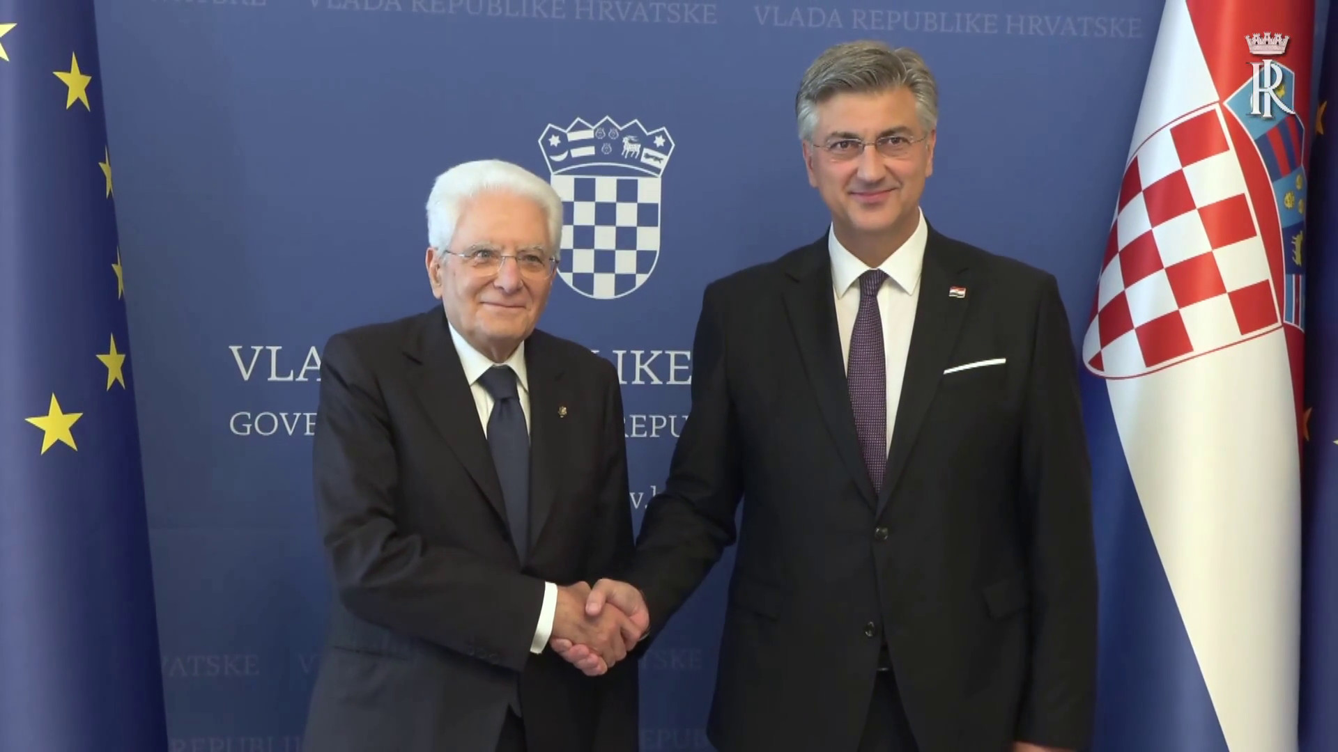 Mattarella incontra Plenkovic 