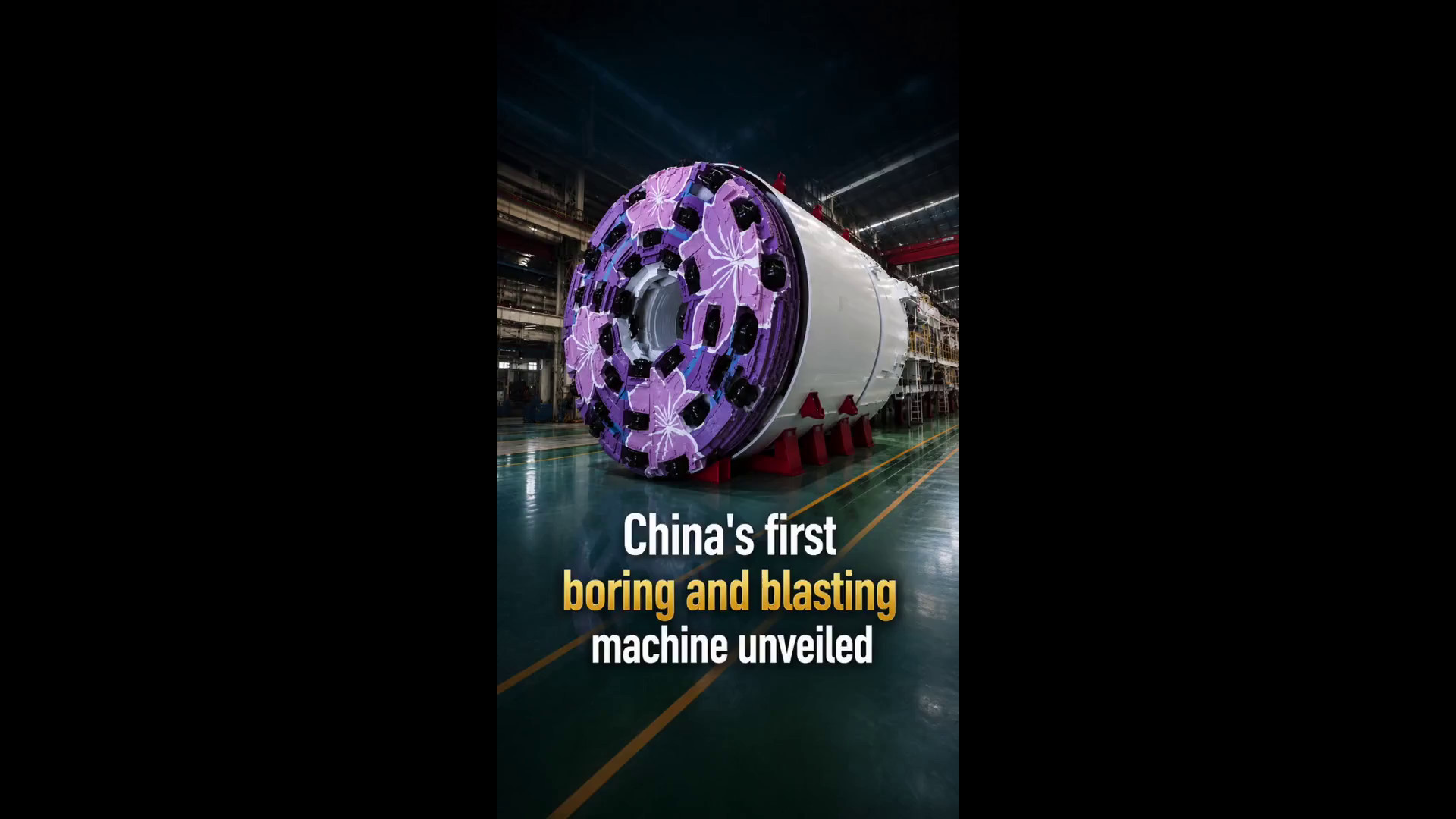 Cina: prodotta a Wuhan la prima macchina per perforazione e brillamento