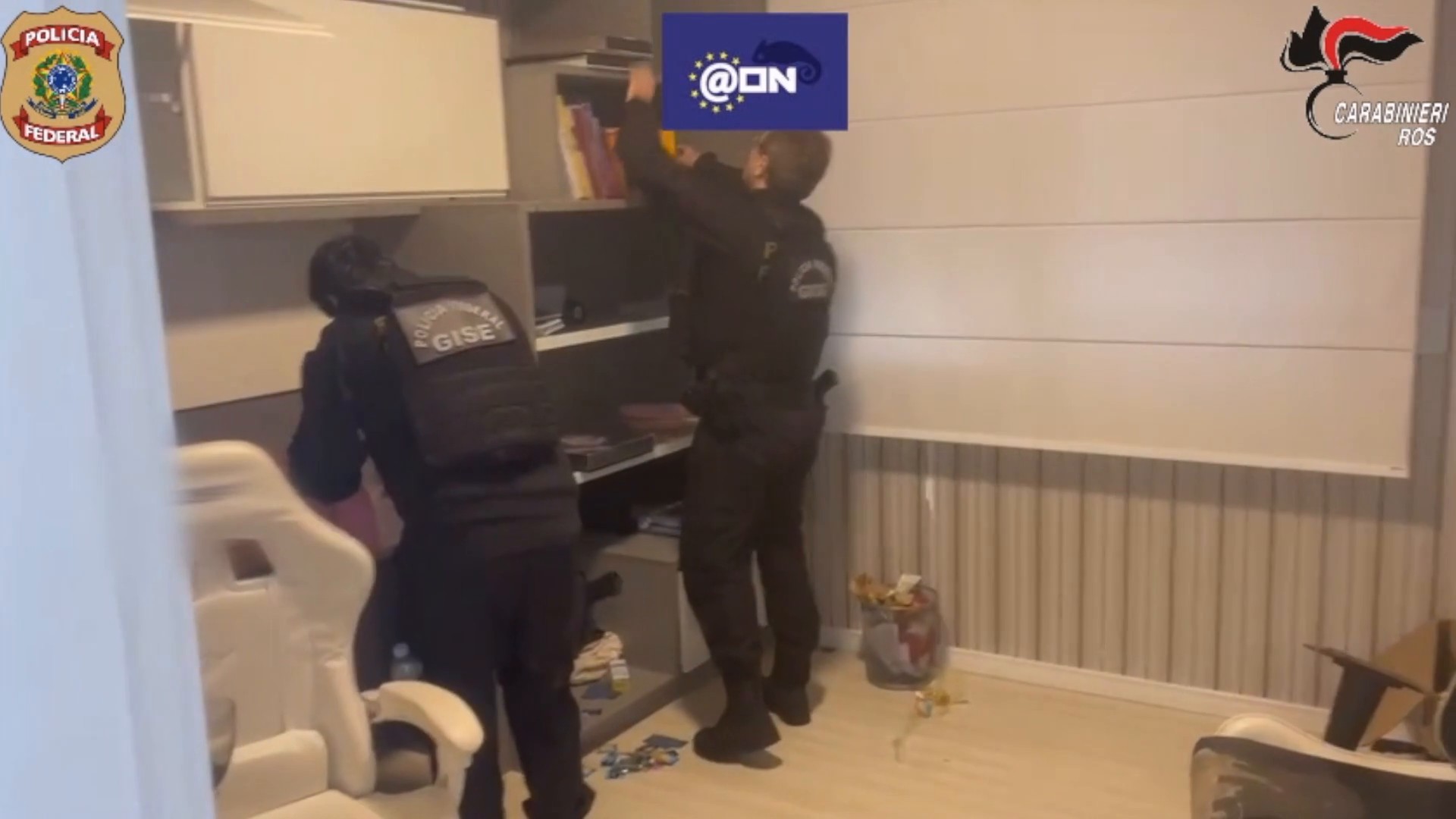Blitz dei Ros contro il narcotraffico tra Brasile e Italia