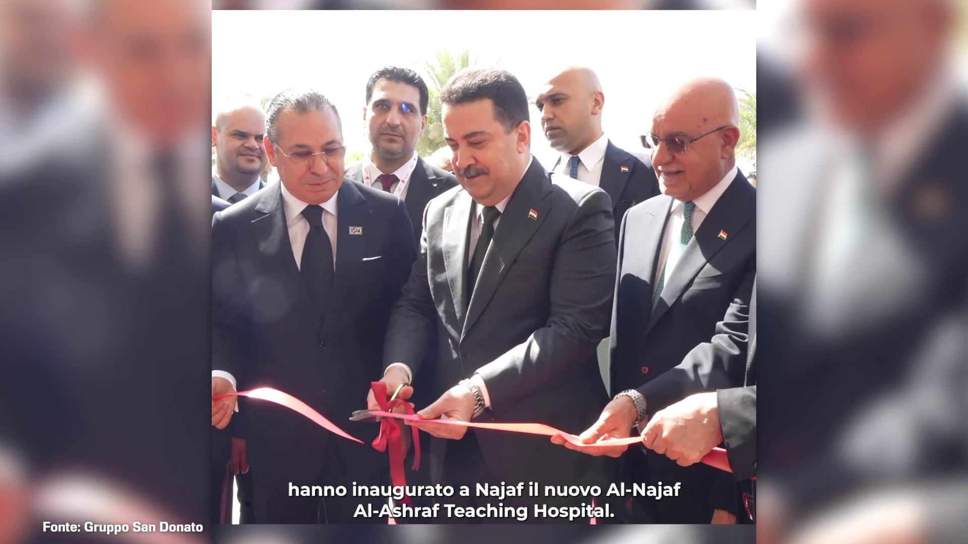 Inaugurato ospedale a Najaf in Iraq, sarà gestito da Gruppo San Donato