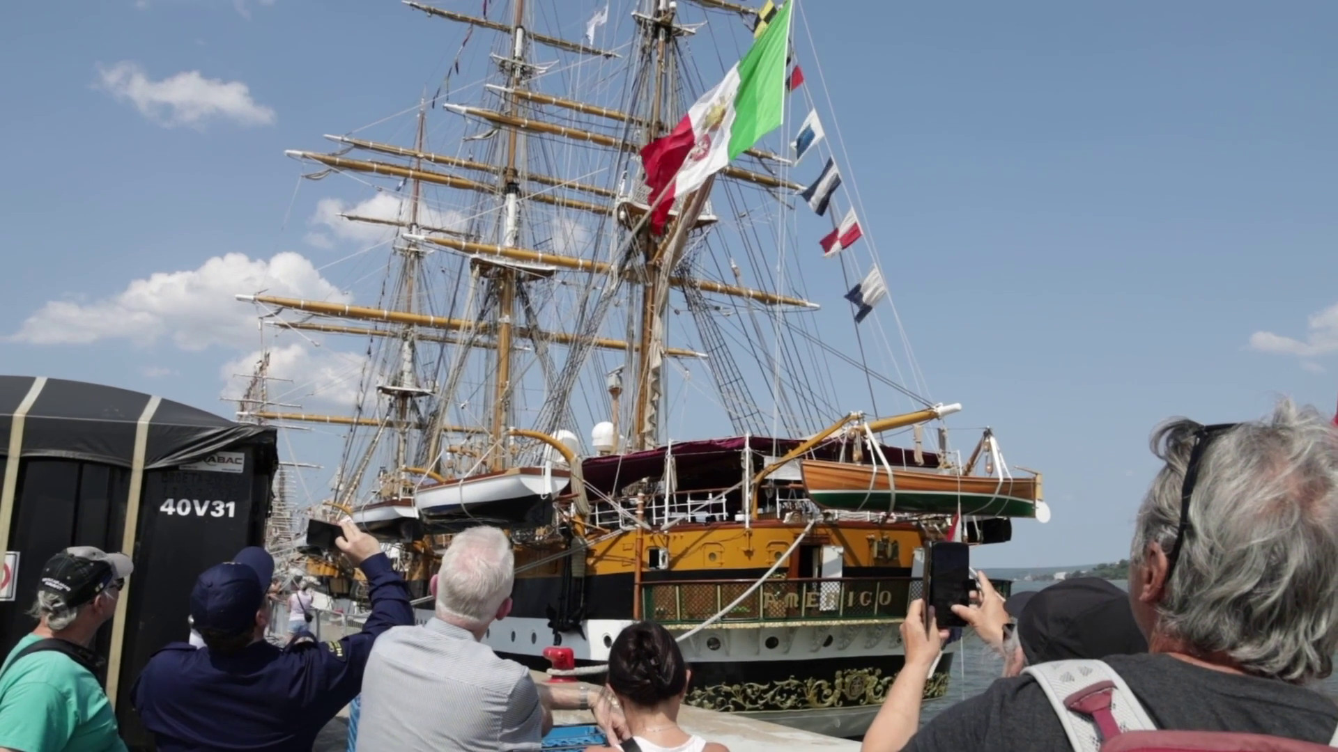 Vinitaly e Nave Amerigo Vespucci si incontrano a Quebec City