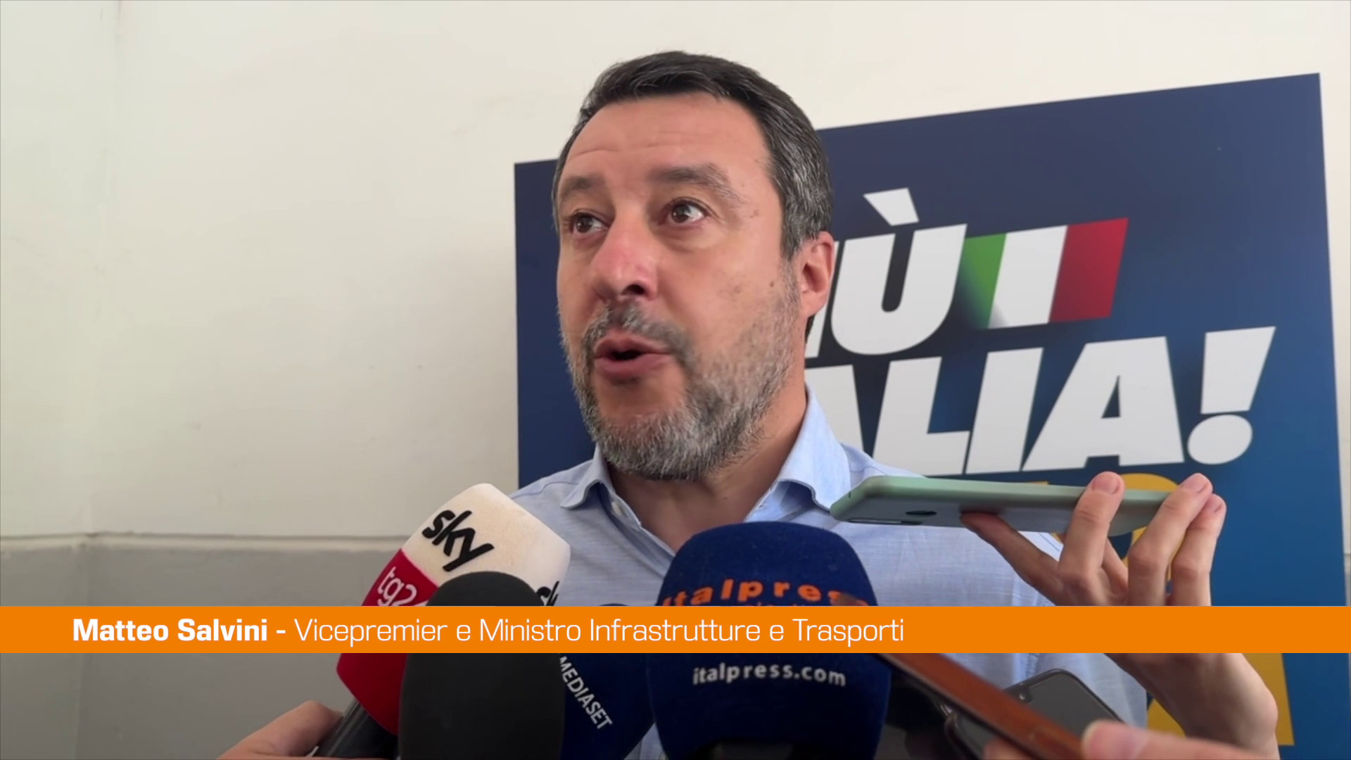 Salvini “Il fascismo è morto e sepolto, Vannacci sarà il più votato”