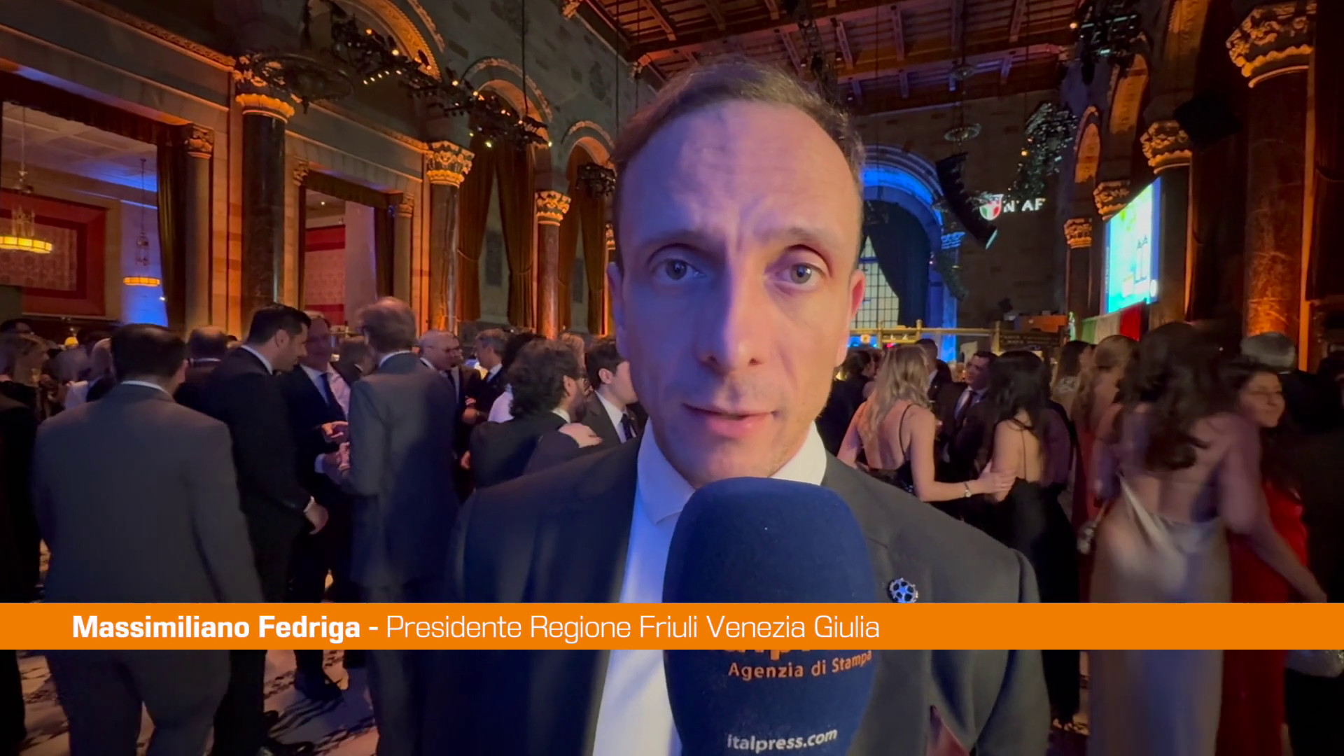 Italia-Stati Uniti, Fedriga 