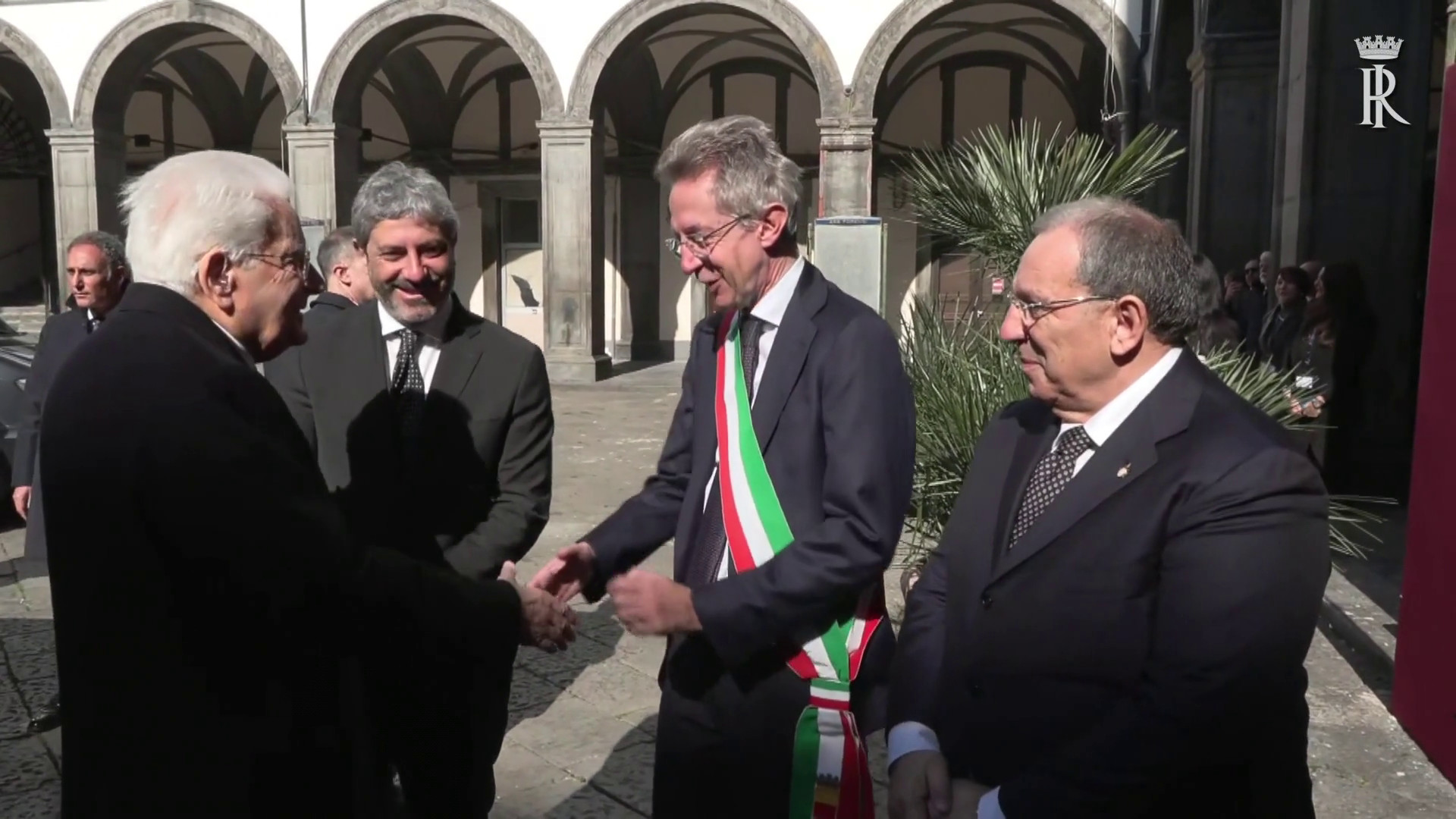 Mattarella a Napoli per inaugurazione anno della Scuola Superiore Magistratura