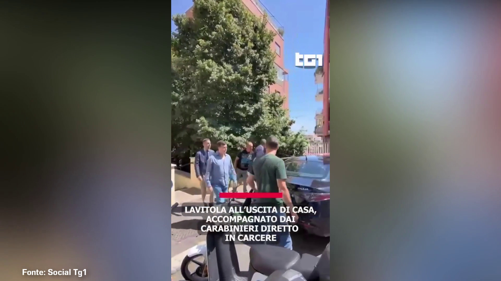 Arrestato Lavitola per l'attentato a Ranucci, al Tg1 le prime immagini