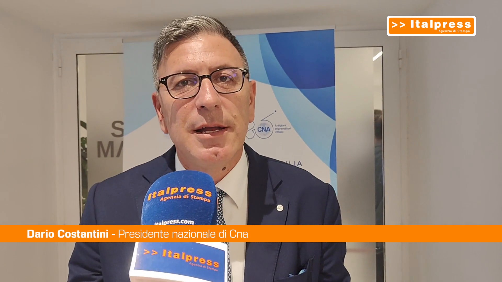 Cna celebra 80 anni in Sicilia, Costantini 