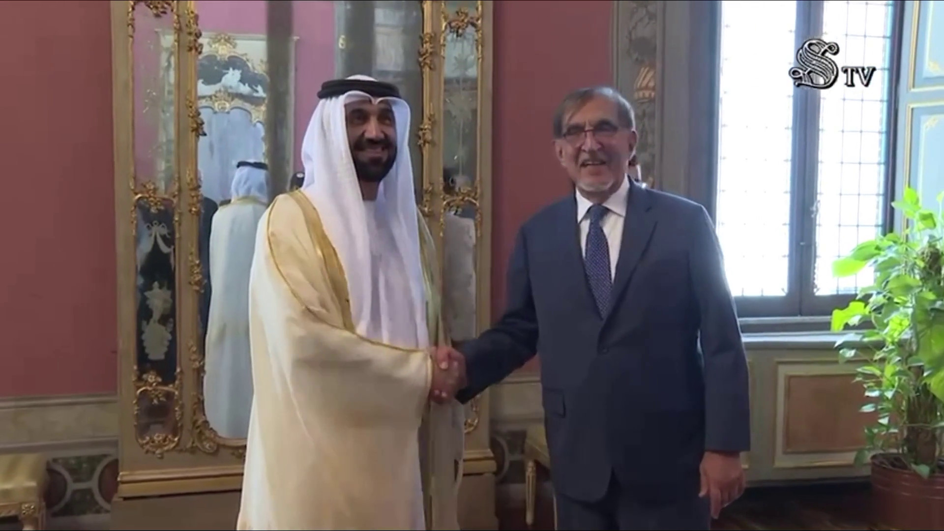 La Russa riceve il presidente del Parlamento Arabo Al Yamahi