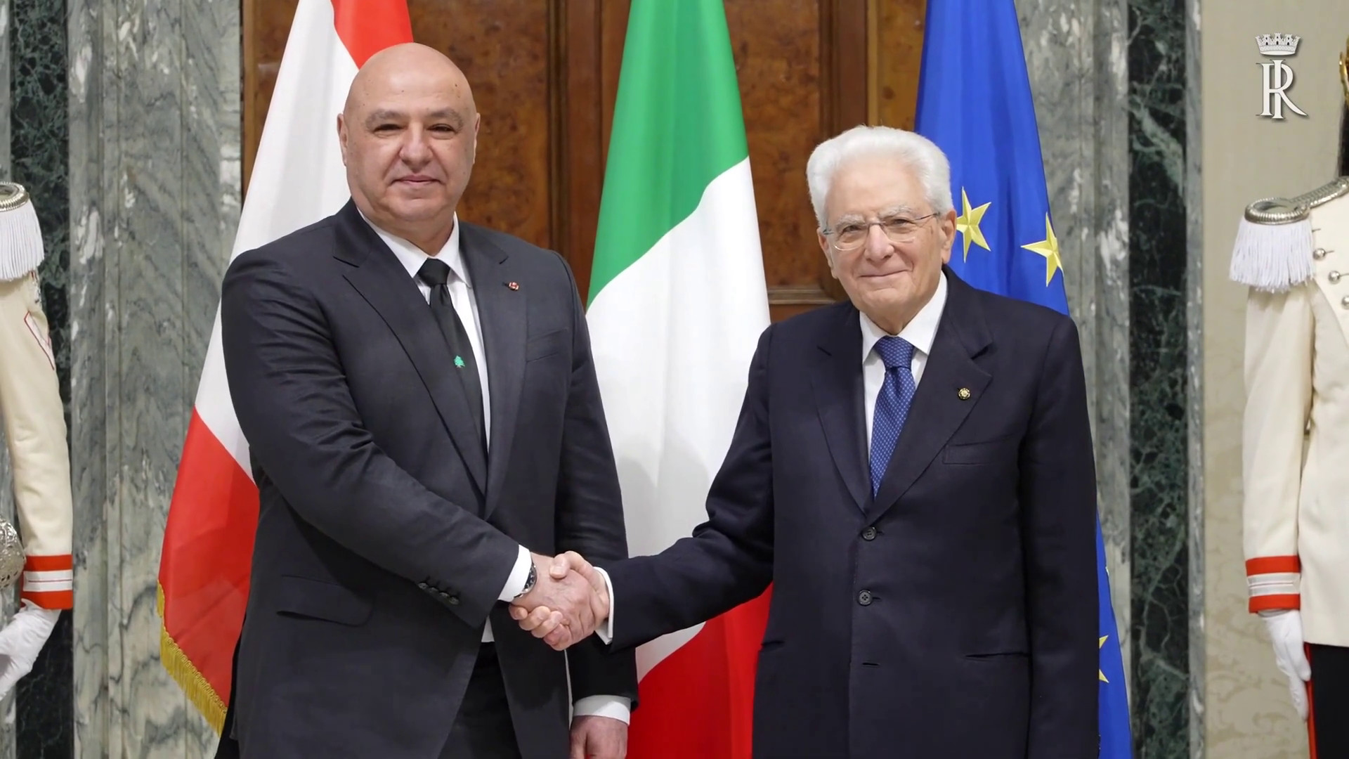 Mattarella riceve Aoun 