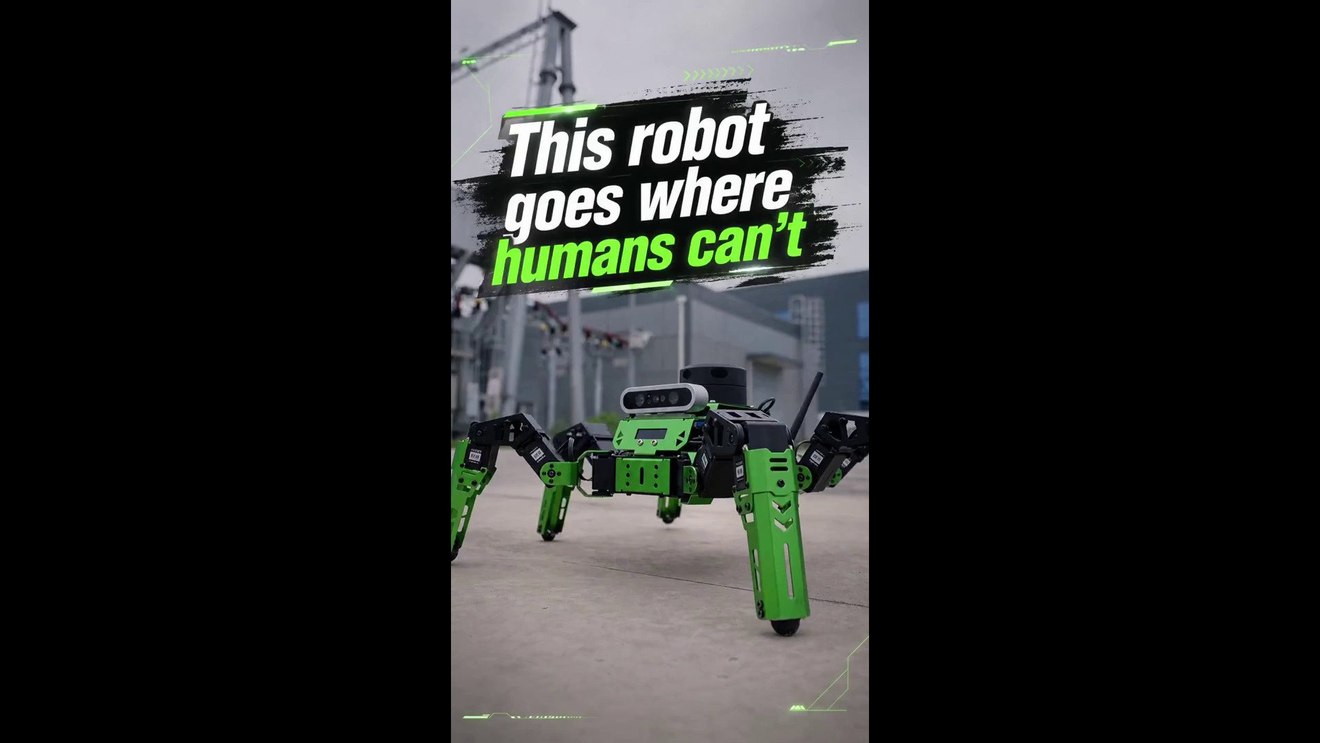 Cina: robot esapode supera ogni ostacolo durante ispezione in spazi ristretti