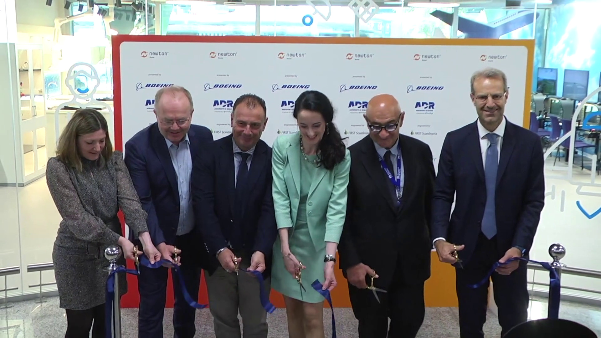 All'aeroporto di Fiumicino la Newton Room per le materie Stem