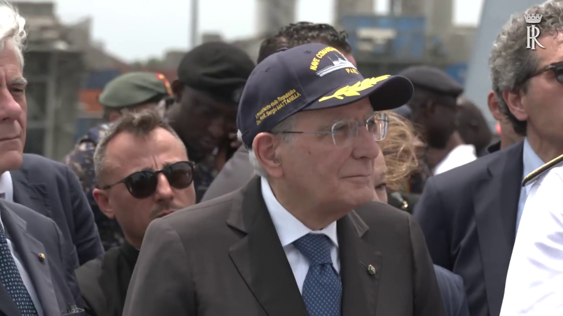 Ghana, Presidente della Repubblica Mattarella visita la Nave Bettica