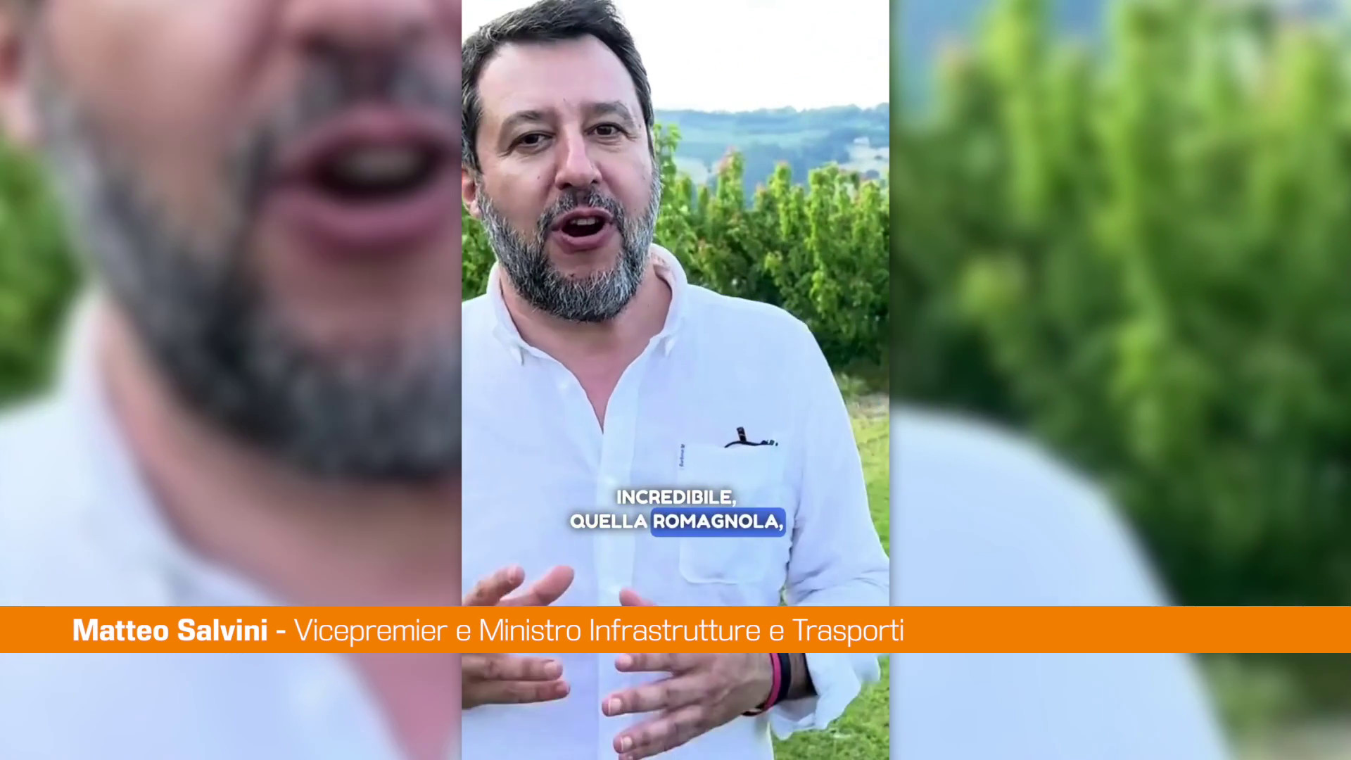 Alluvione, Salvini 