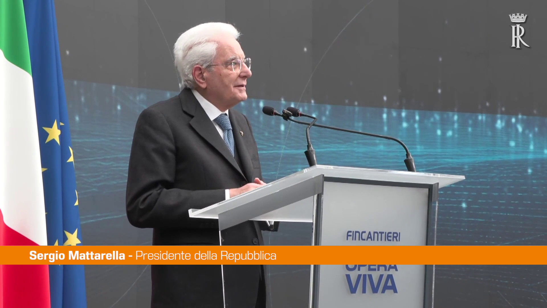 Mattarella alla Fincantieri di Palermo 