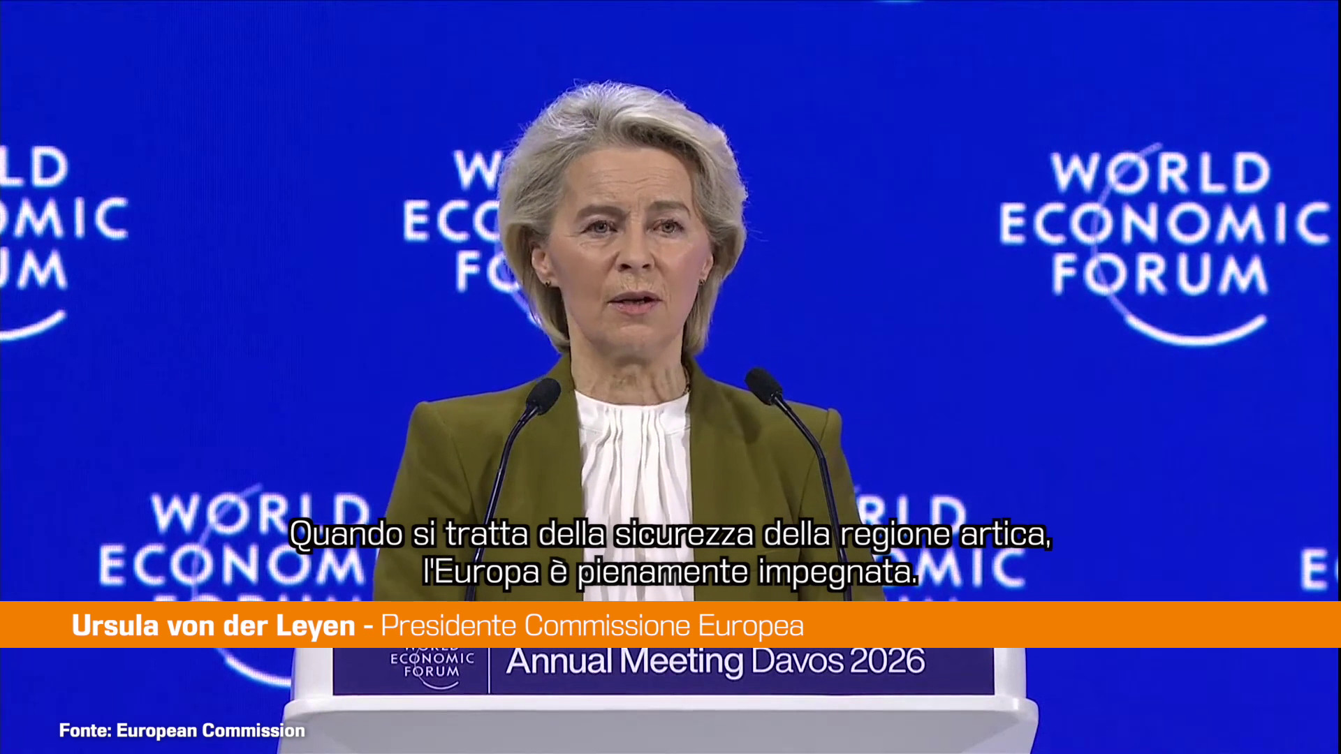 Groenlandia, von der Leyen 