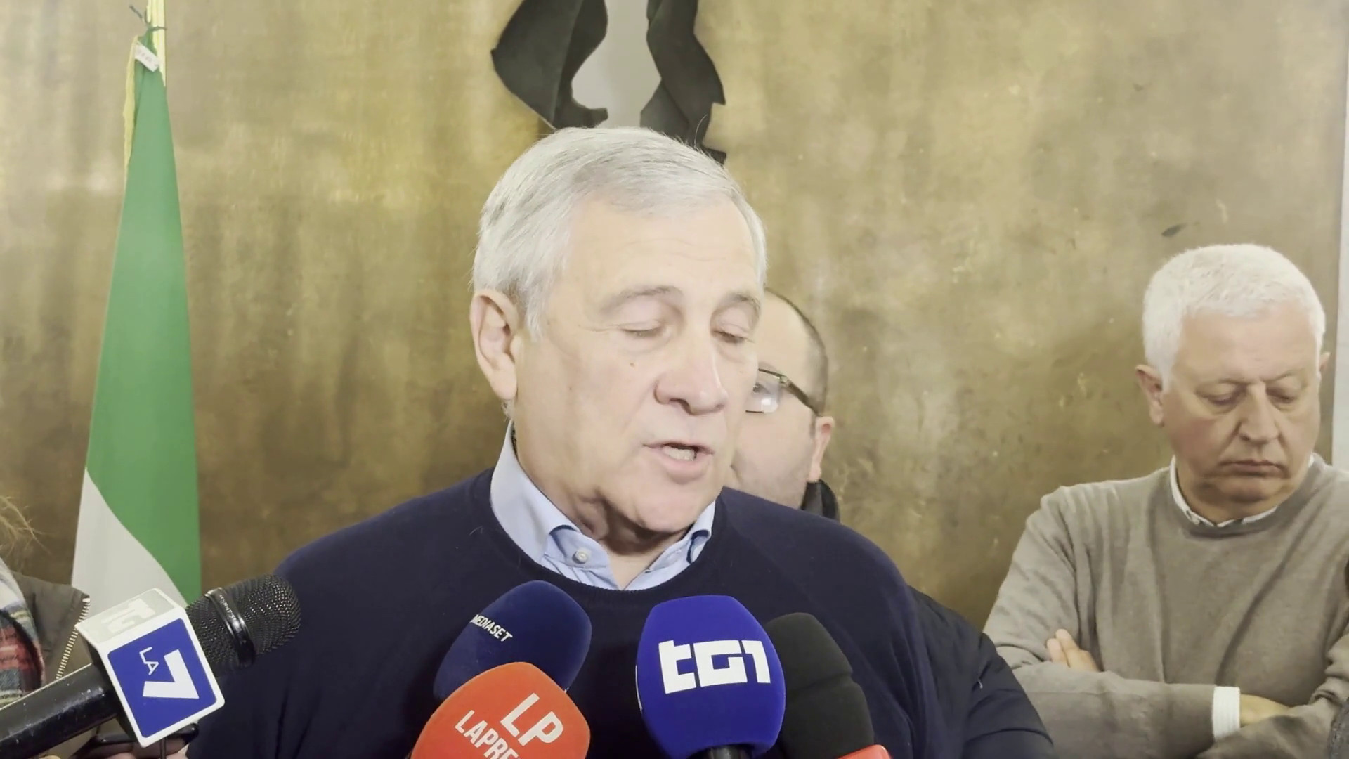 Crans Montana, Tajani 