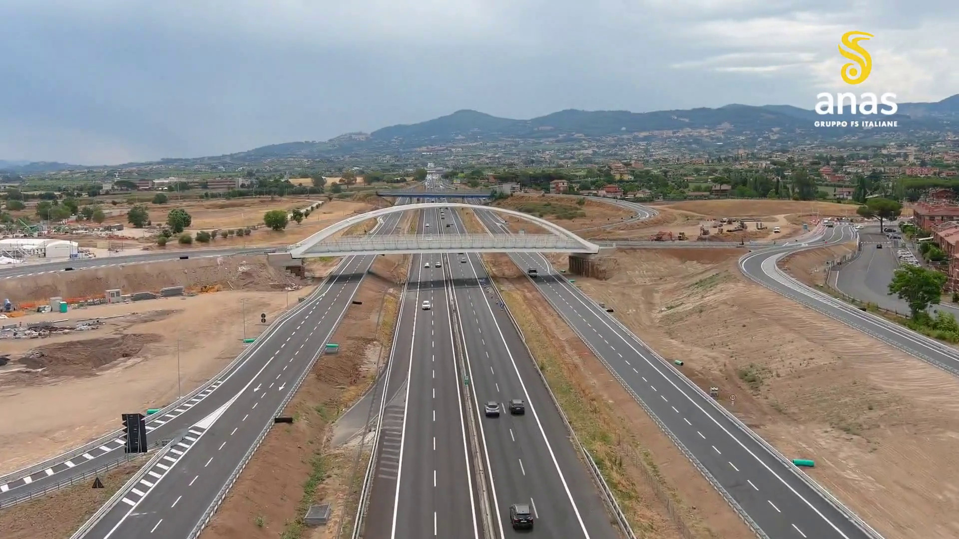 A Roma aperto il nuovo collegamento autostradale A1-Tor Vergata