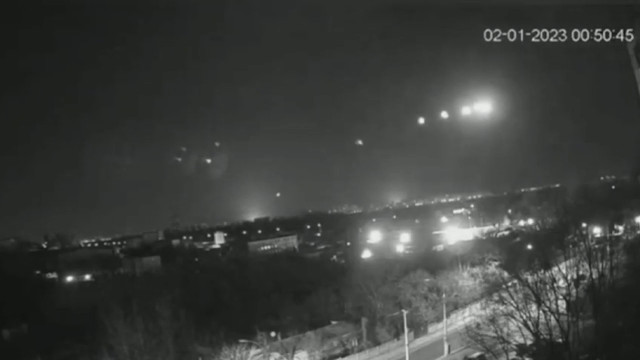Ucraina, esplosioni a Nikopol e droni abbattuti