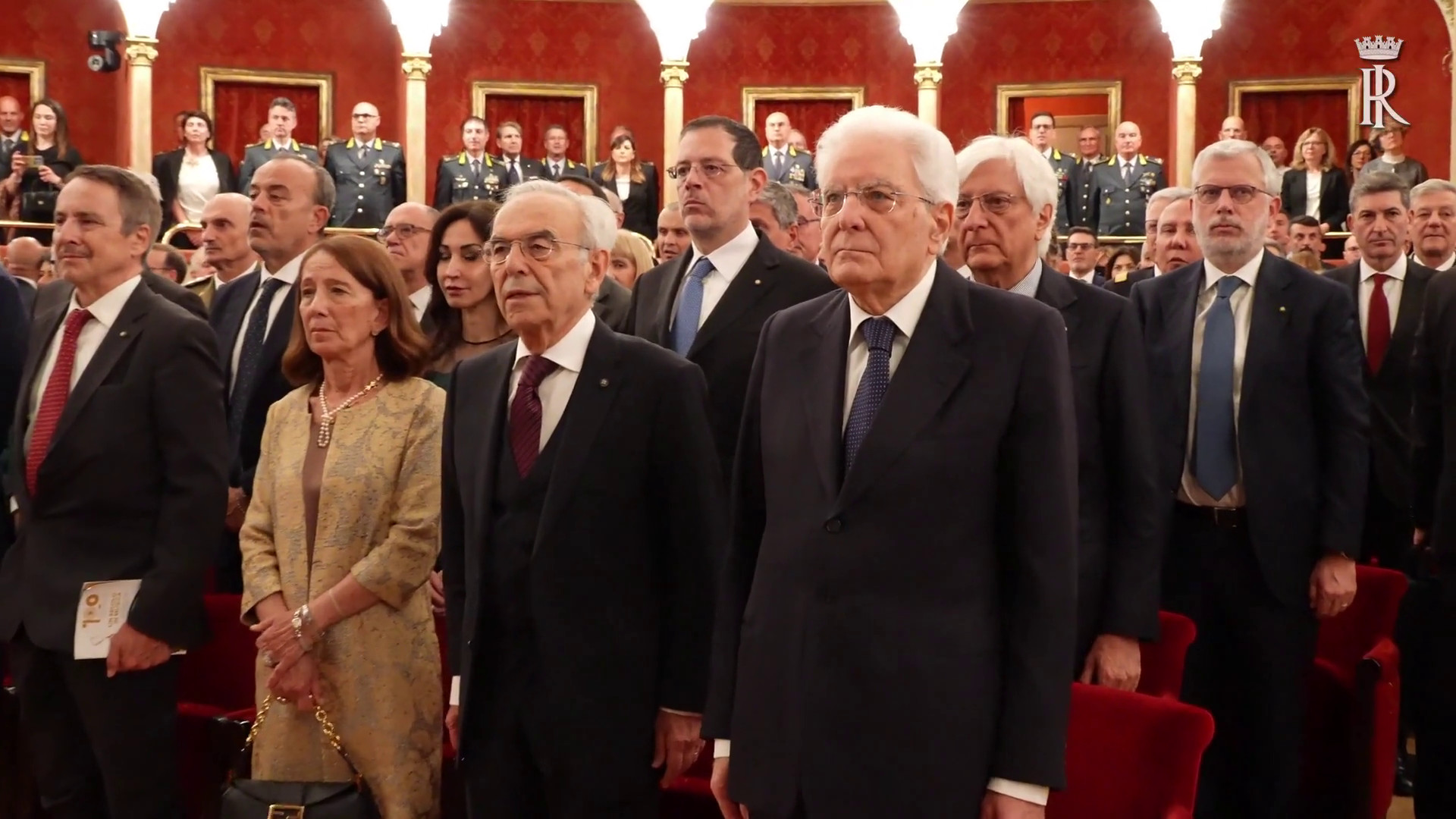 Mattarella al concerto del 100° anniversario Banda musicale Guardia di Finanza
