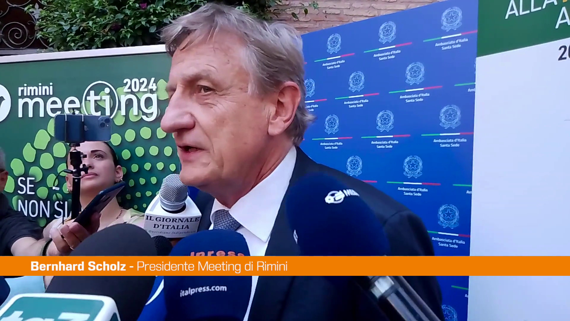 Al Meeting di Rimini Panetta, Gentiloni, Tajani e Salvini