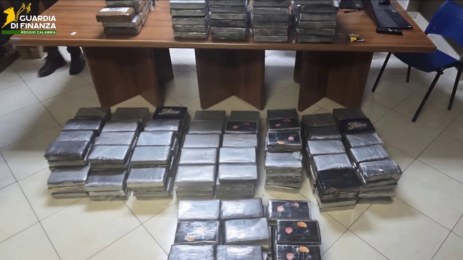 Reggio Calabria, sequestrati 417kg di cocaina