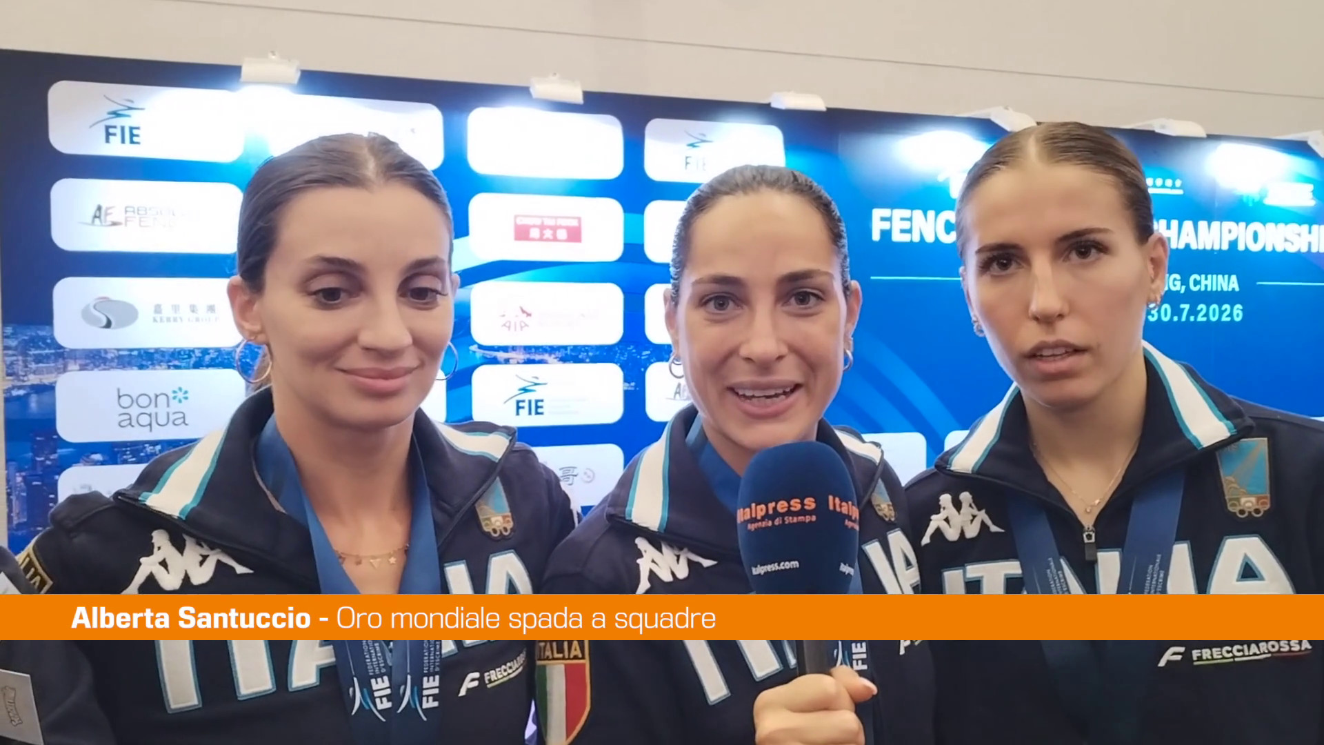 Spadiste azzurre al settimo cielo 
