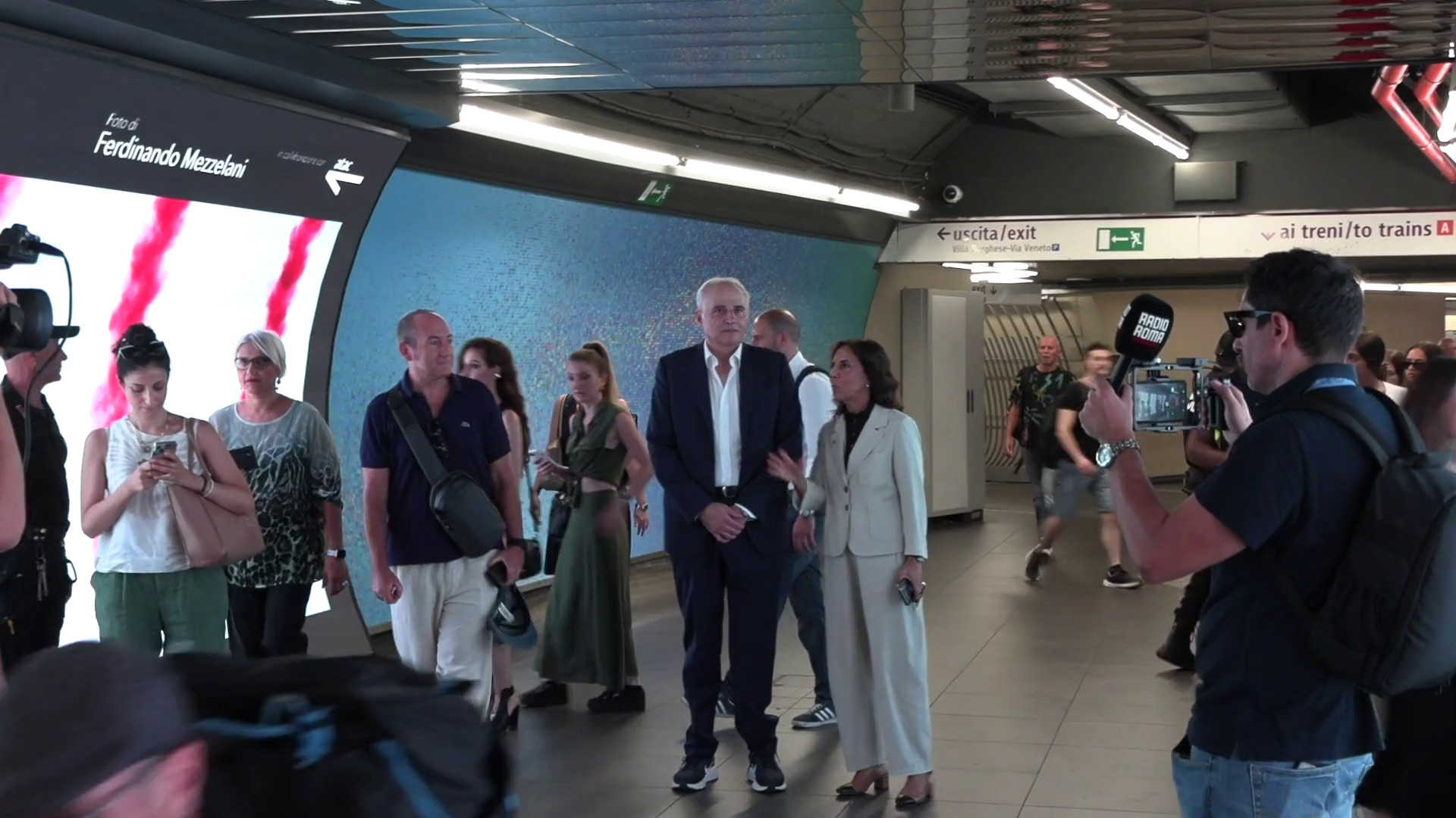 Sui treni Atac le foto dei campioni 