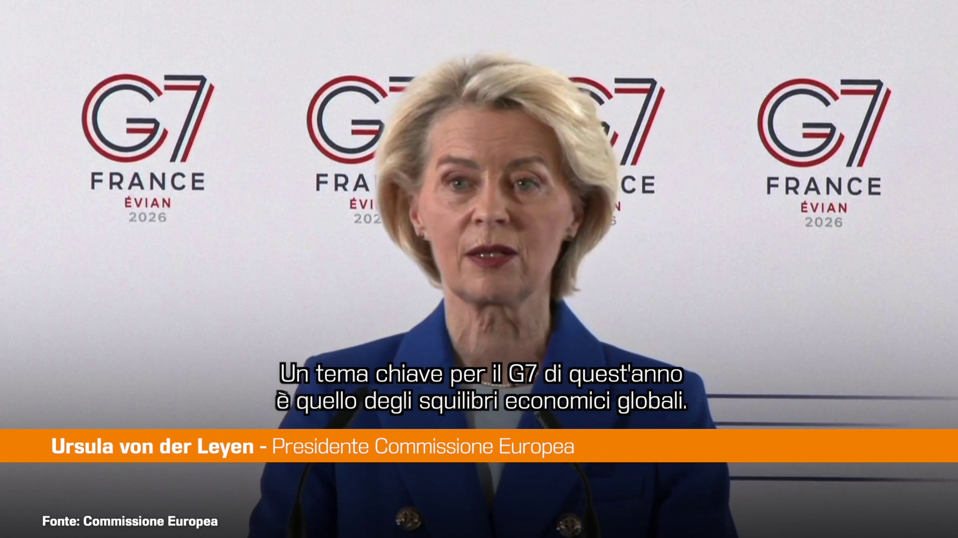 G7, von der Leyen 