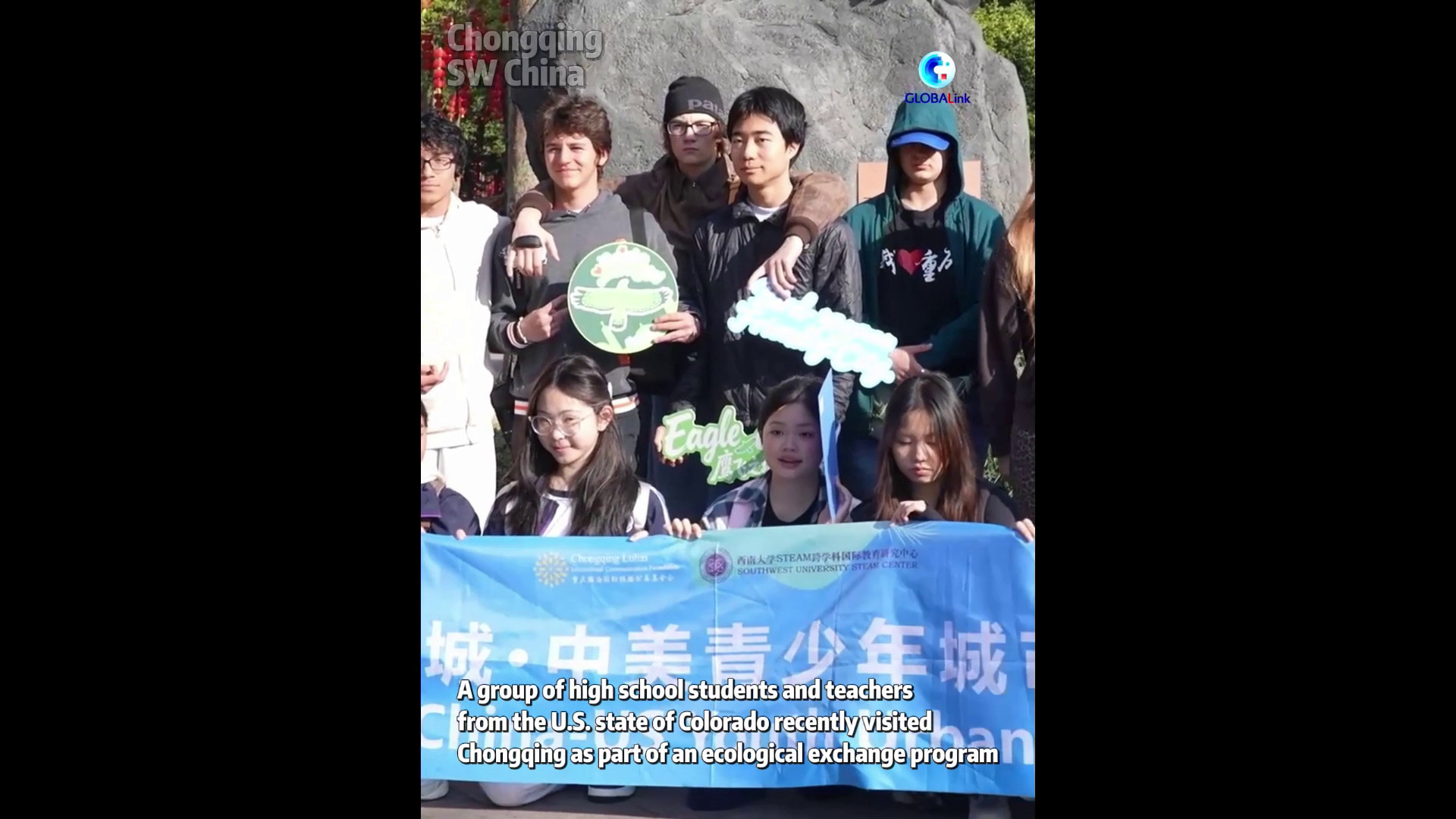 Studenti di Cina e USA collaborano su conservazione ecologica a Chongqing