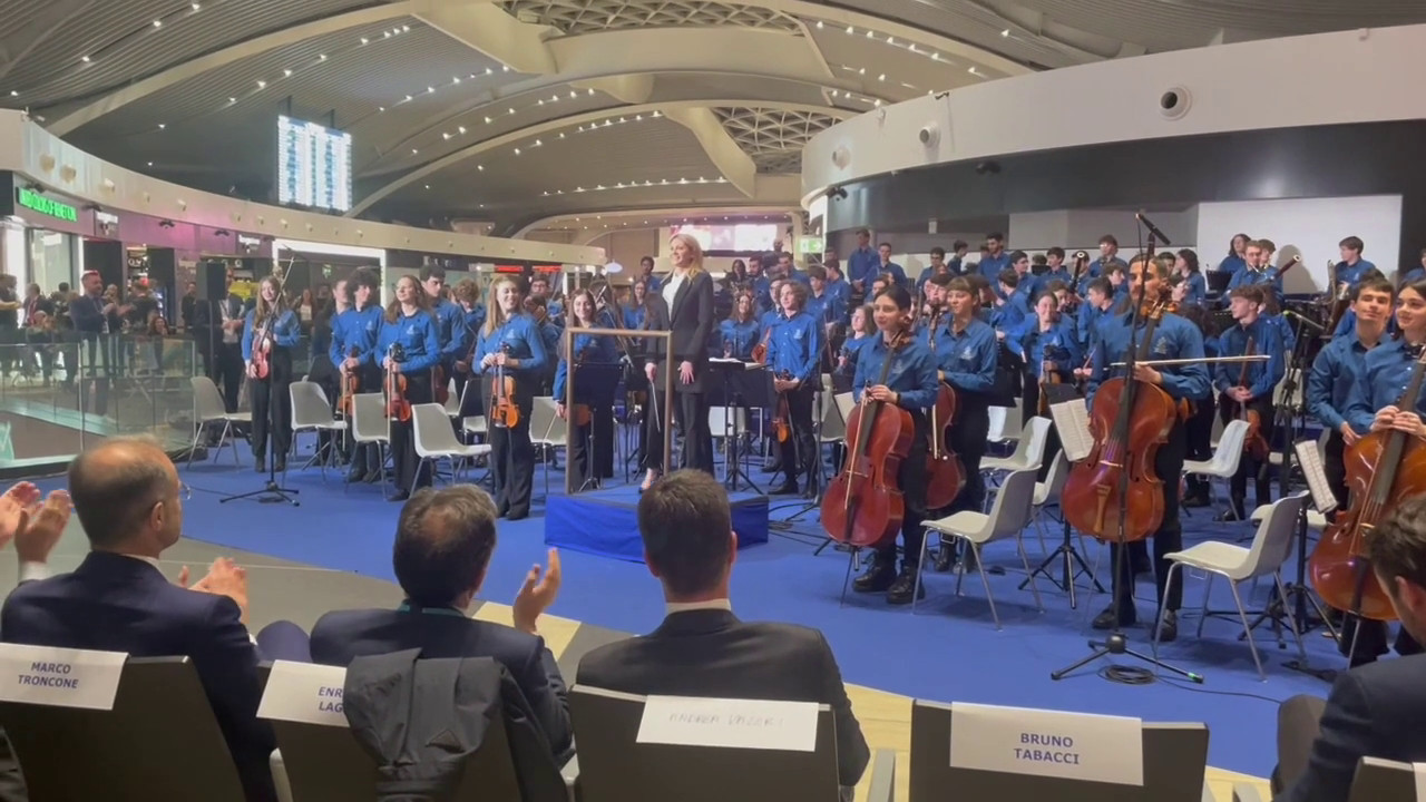 <div>A Fiumicino concerto dei giovani dell'Accademia Santa Cecilia</div>