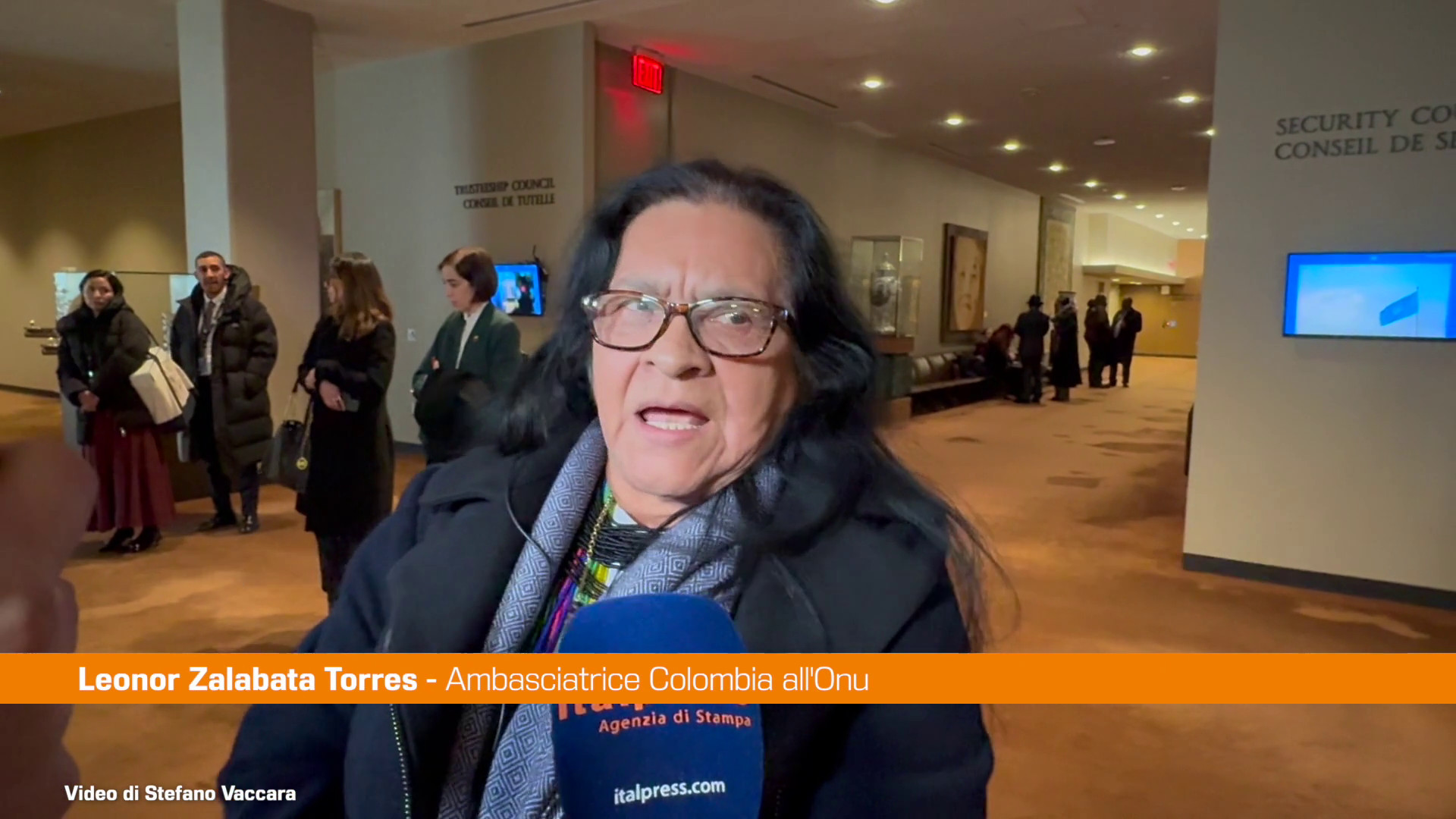 Onu, l'ambasciatrice della Colombia 