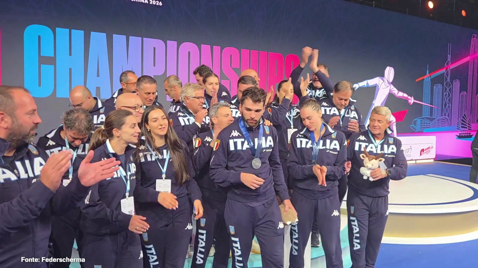 Subito tre argenti per l'Italscherma ai Mondiali di Hong Kong