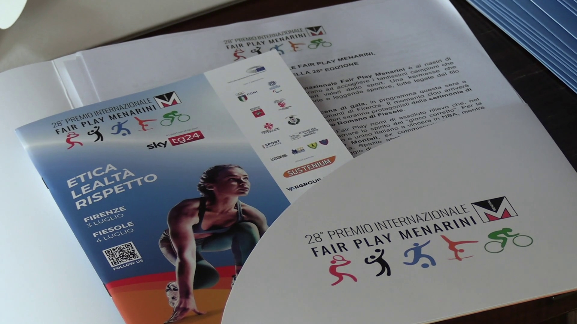 Al via la 28^ edizione del Premio Fair Play Menarini