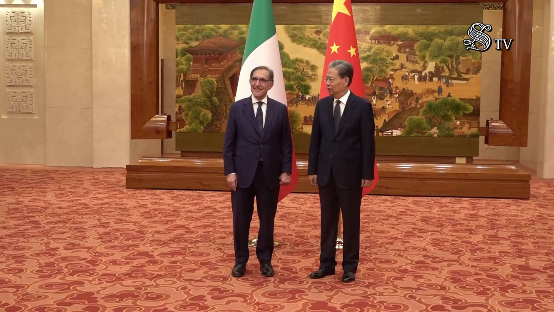 Cina, La Russa incontra presidente Comitato Permanente Assemblea