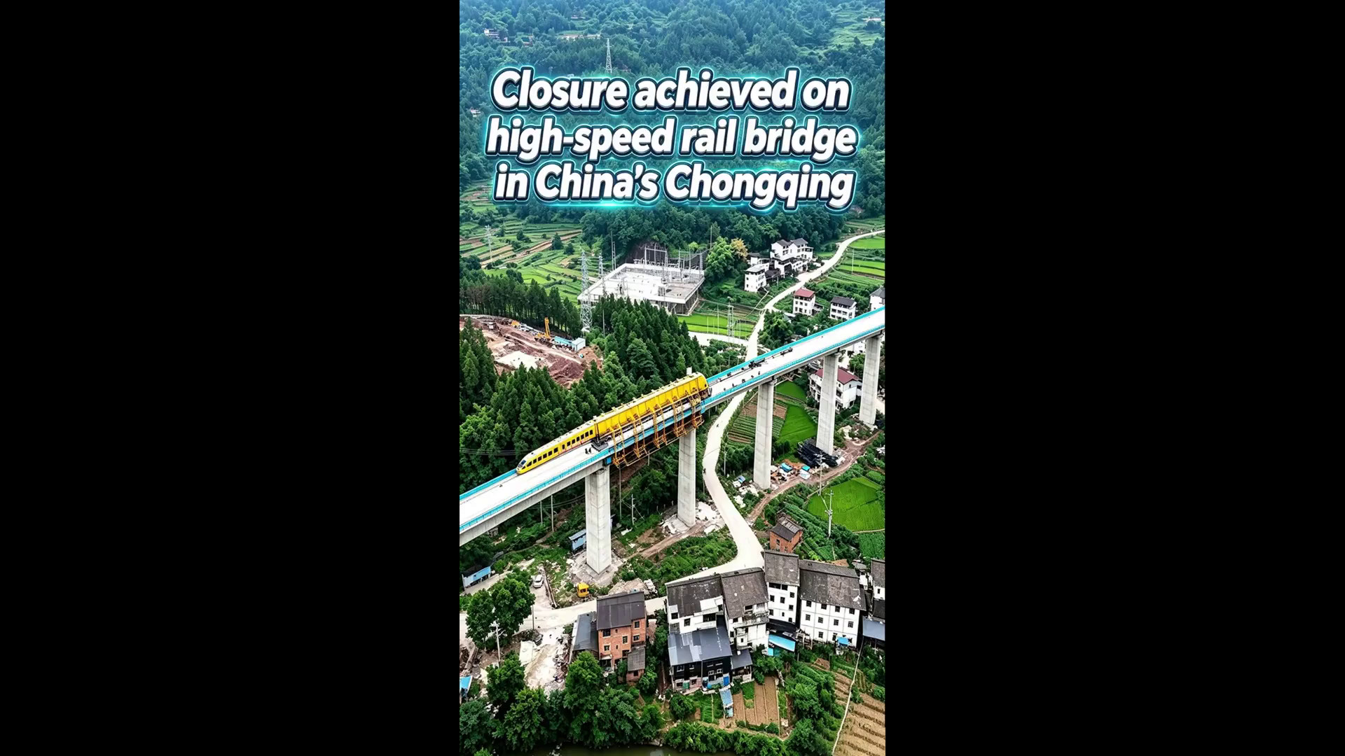 Cina, completato il ponte ferroviario ad alta velocità nell'area delle Tre Gole