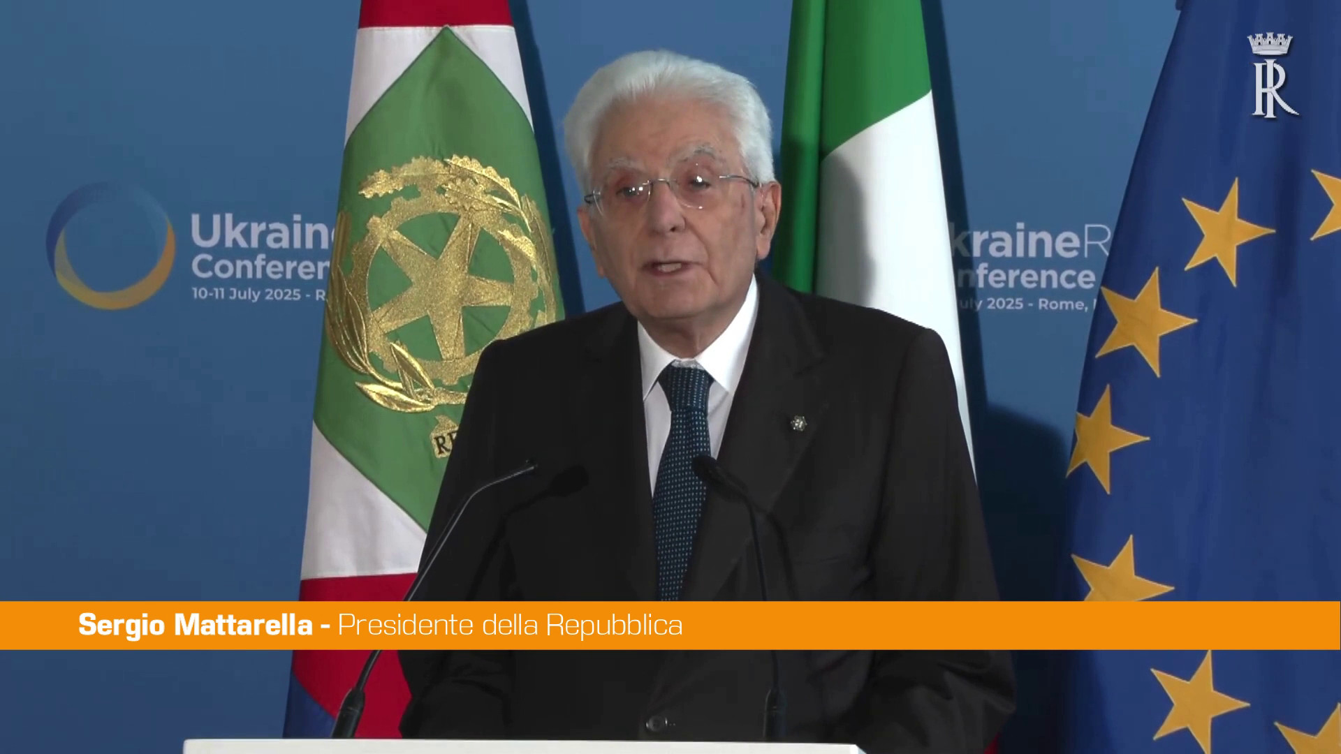 Ucraina, Mattarella 