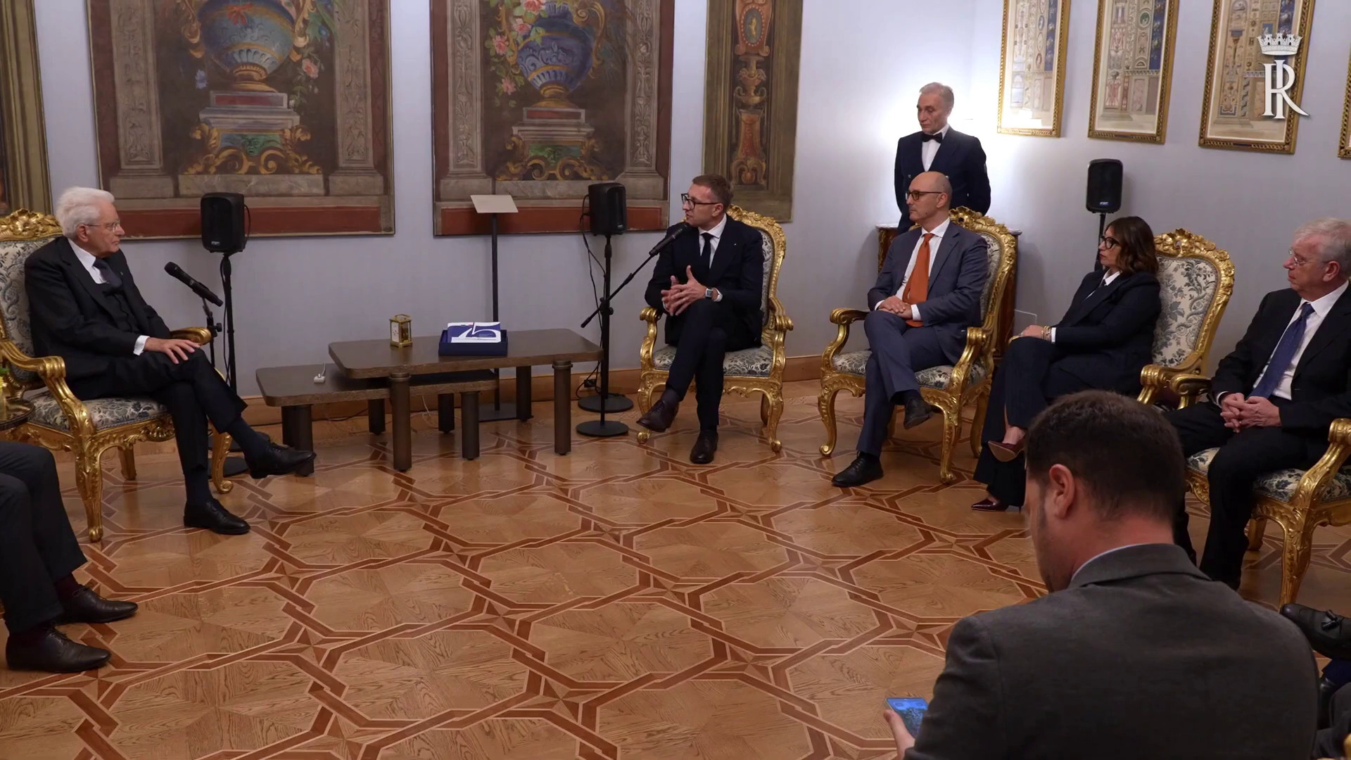 Mattarella riceve una delegazione di Federcasa