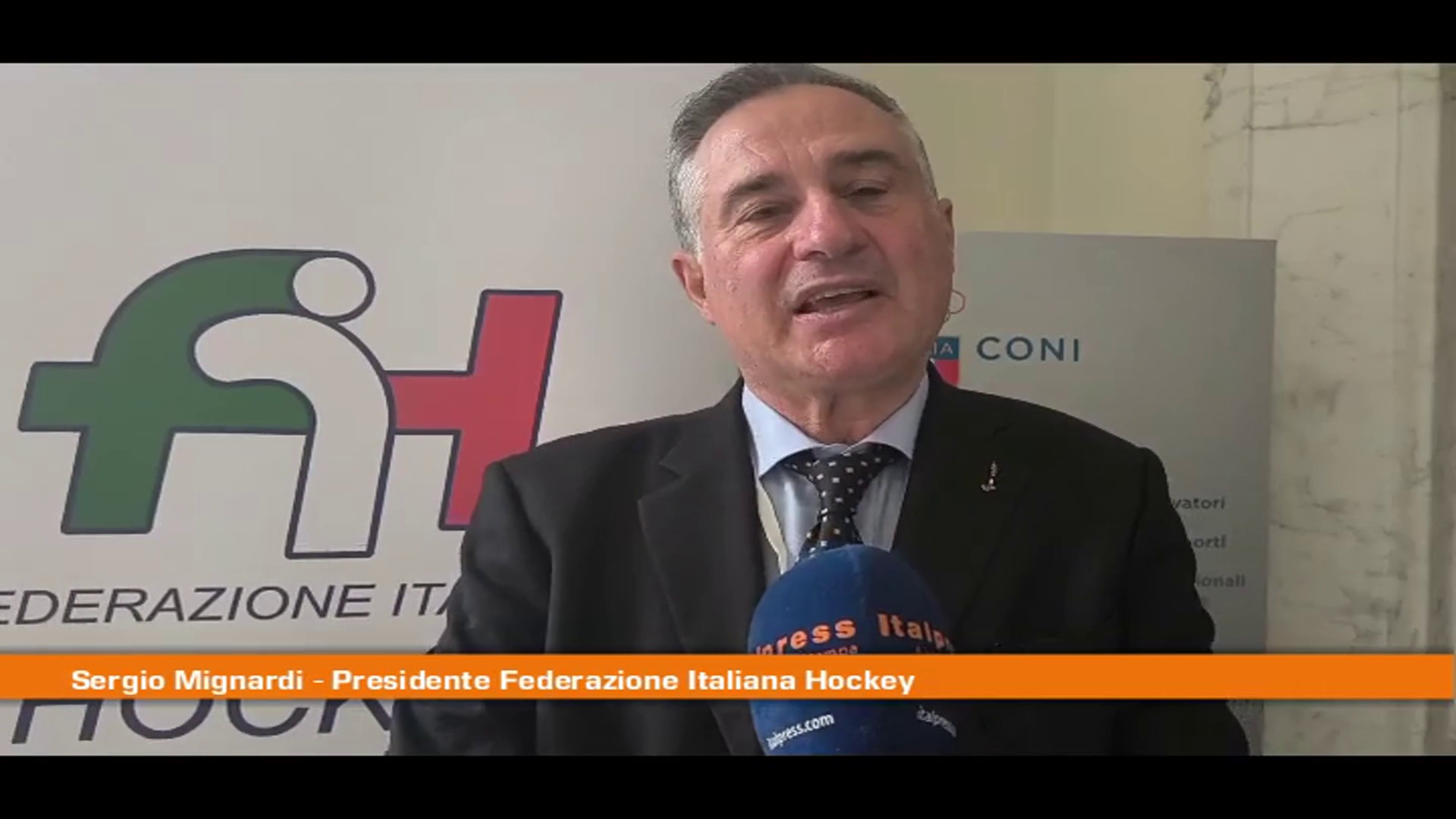 Mignardi rieletto presidente Federhockey 